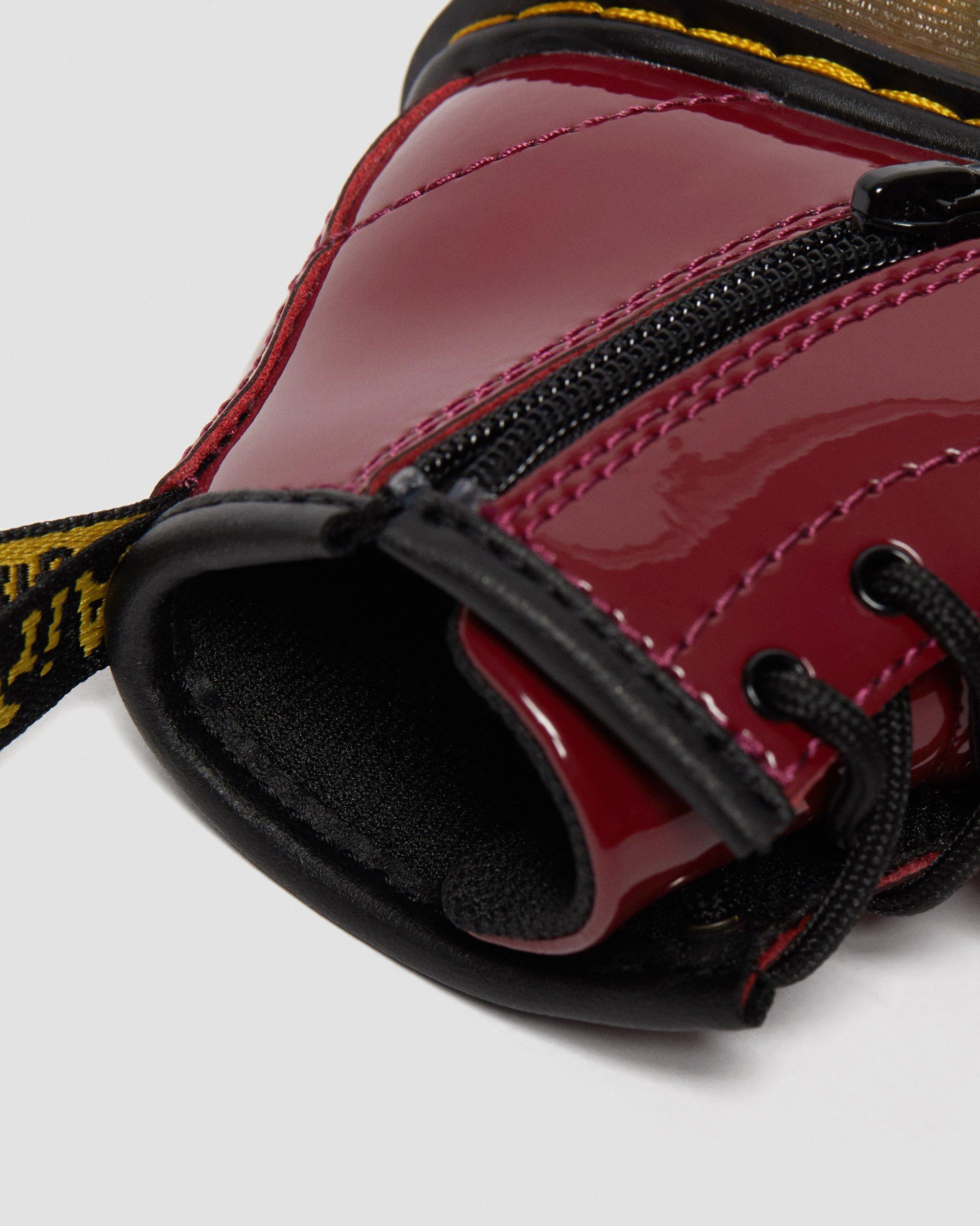 Infant 1460 Patent Leather Lace Up Boots Dr. Martens