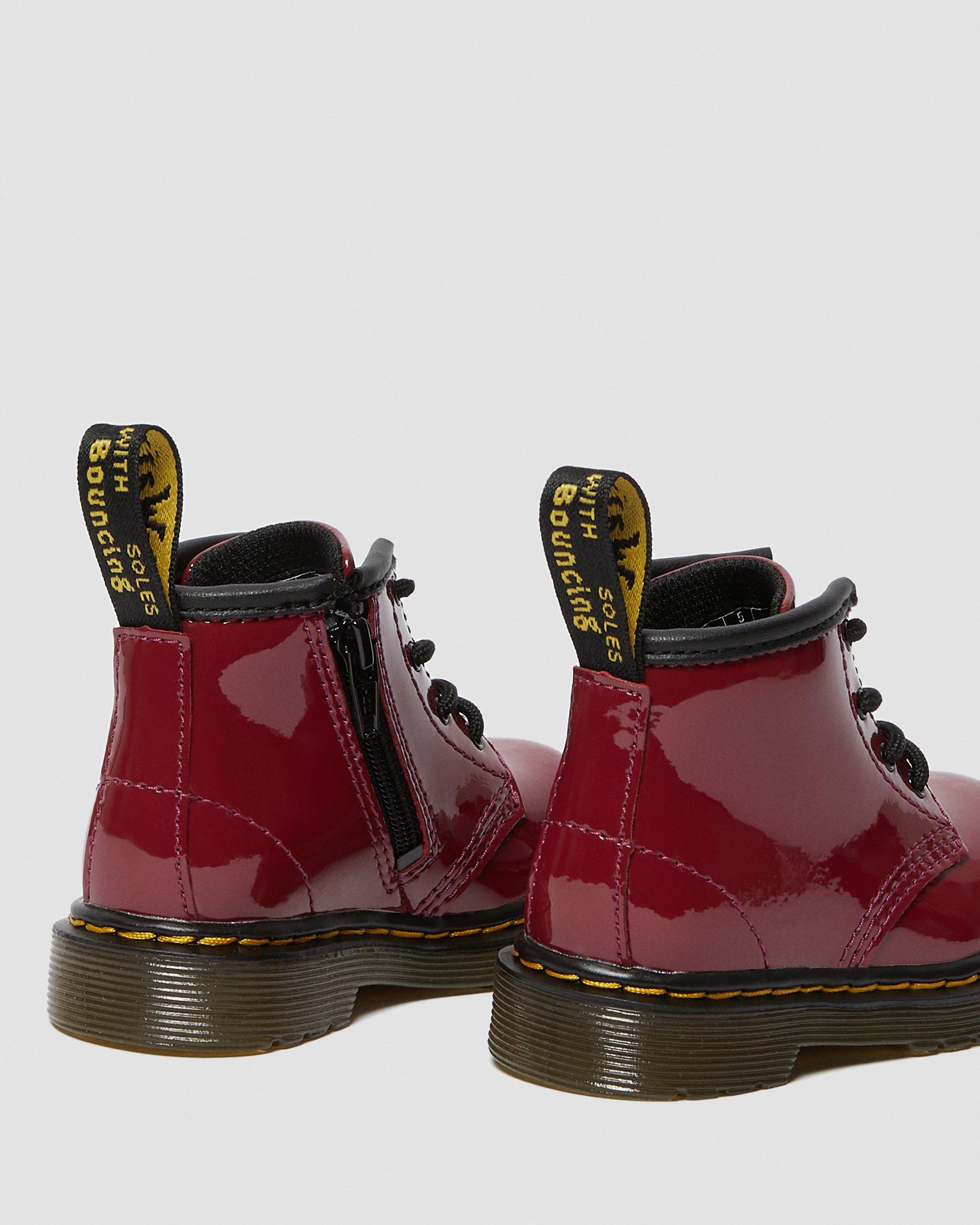 Infant 1460 Patent Leather Lace Up Boots