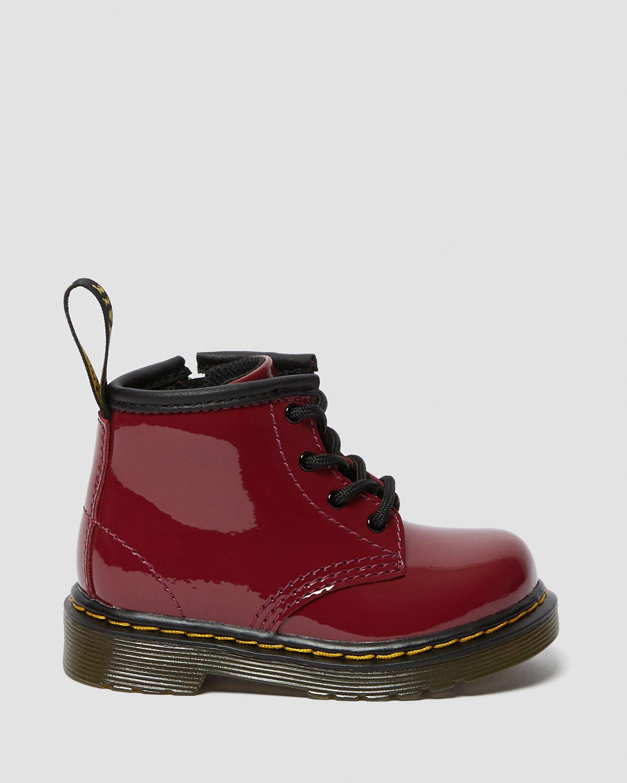 Infant 1460 Patent Leather Lace Up Boots