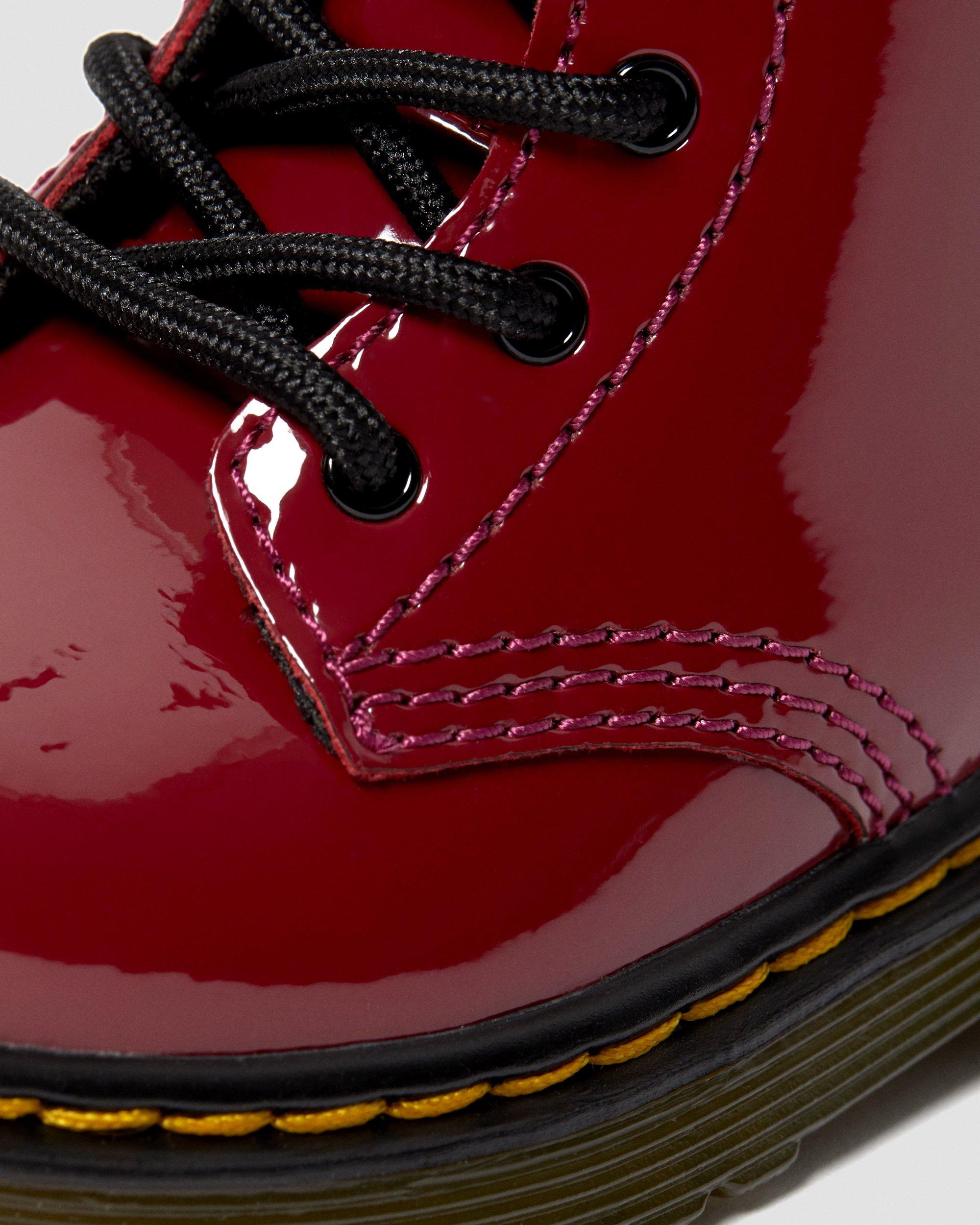 Infant 1460 Patent Leather Lace Up Boots
