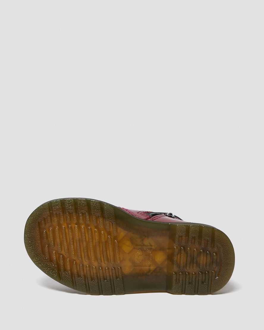 Boots 1460 en cuir verni à lacets pour tout-petit | Dr Martens
