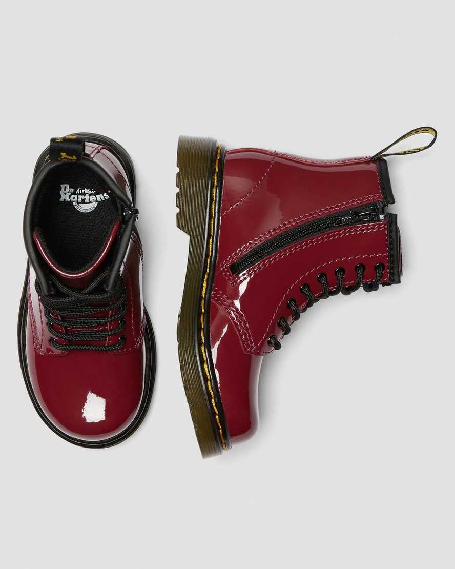Toddler 1460 Patent Leather Lace Up Boots Dr. Martens