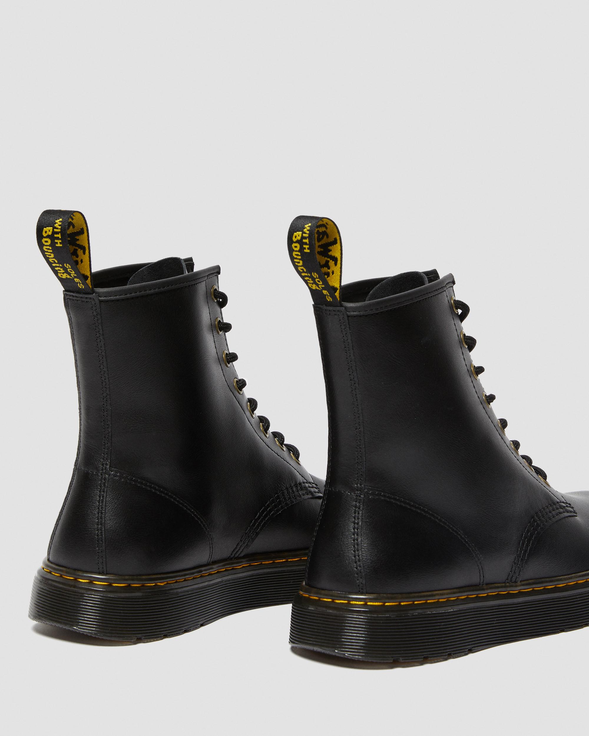 Dr martens zavala combat popular black boots