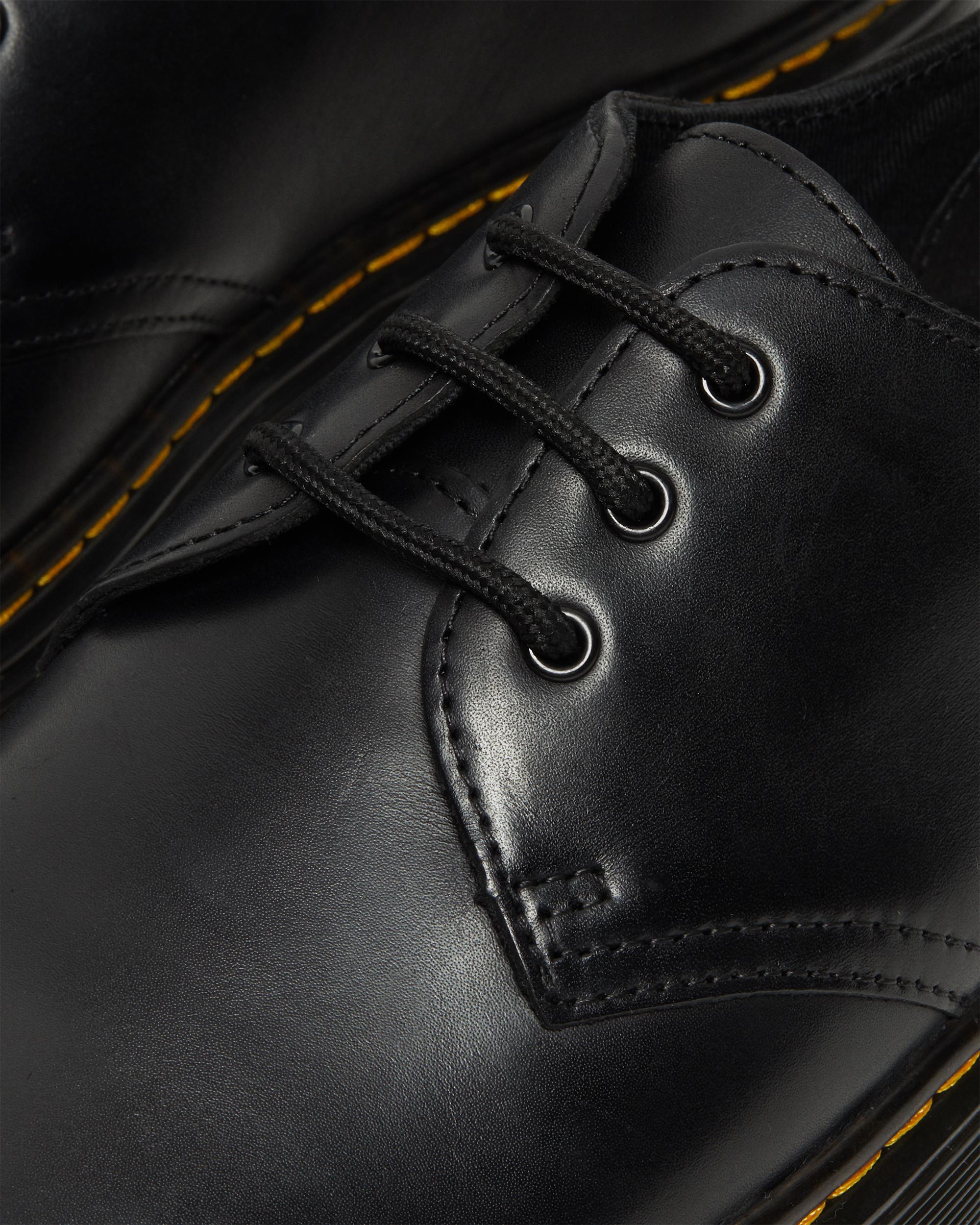 Thurston Lo Leather Shoes in Black | Dr. Martens