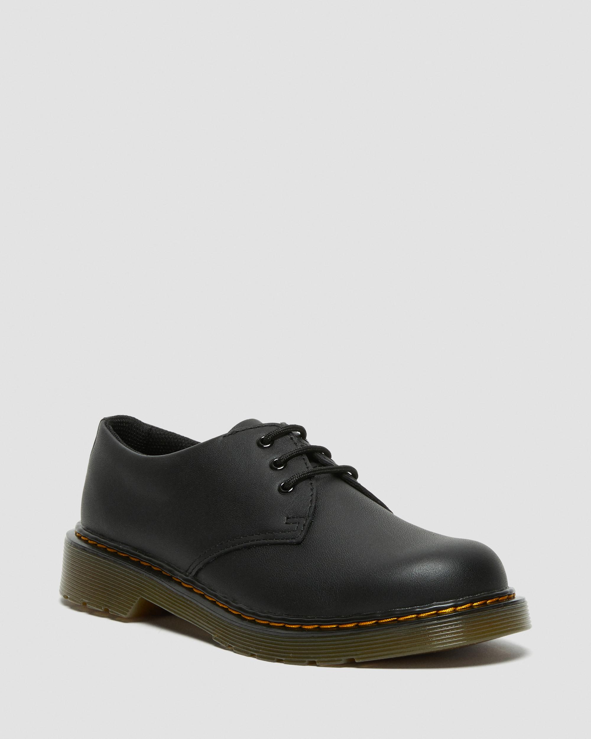 Youth 1460 Softy T Leather Lace Up Boots in Black | Dr. Martens