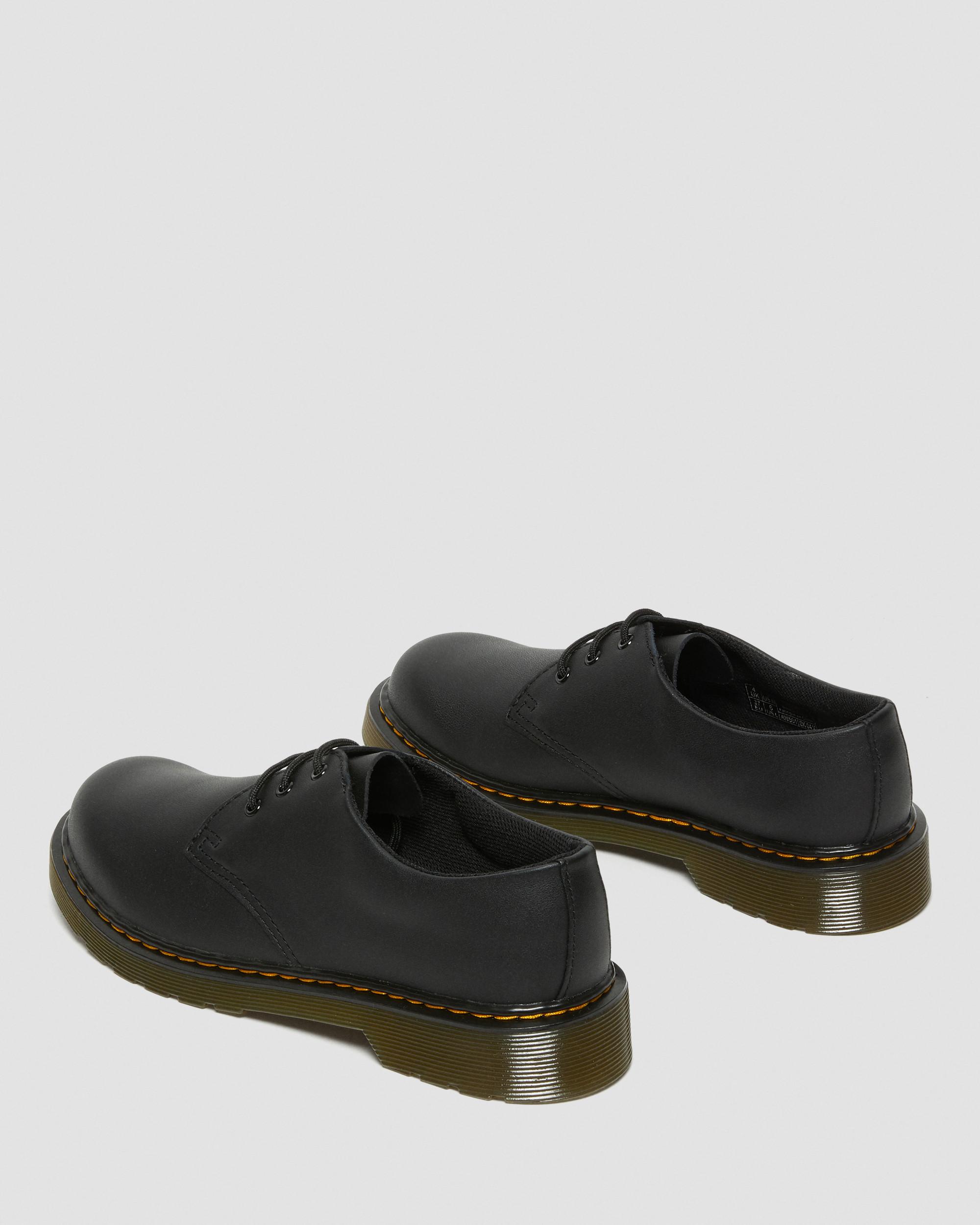 Youth 1461 Softy T Leather Shoes in Black | Dr. Martens