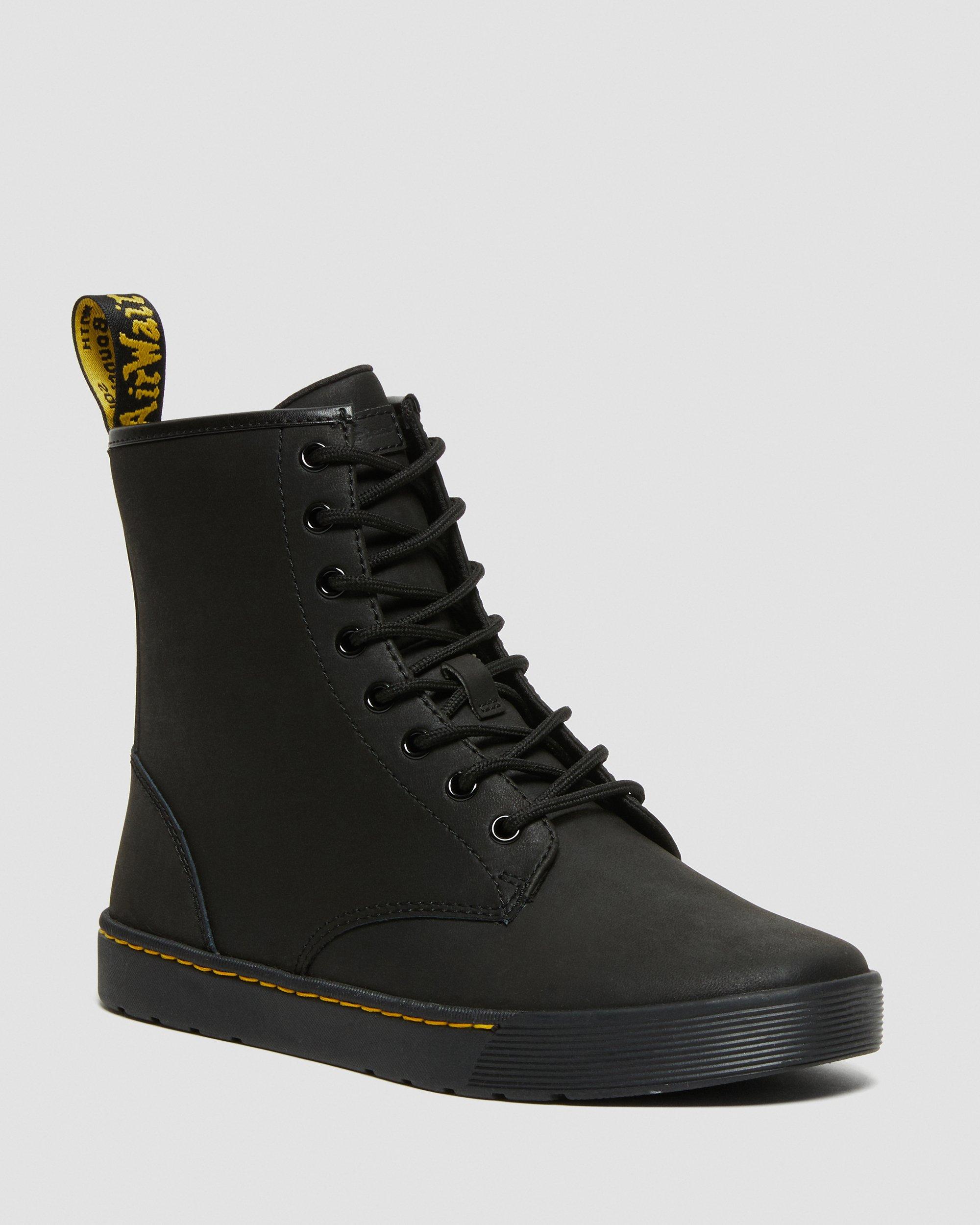 Cairo Leather Casual Shoes in BLACK | Dr. Martens™