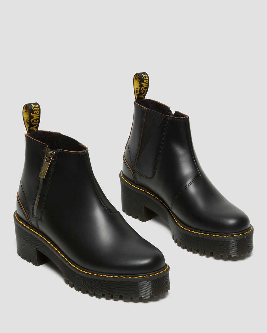 https://i1.adis.ws/i/drmartens/26200001.87.jpg?$large$Rometty II Vintage Smooth Leather Chelsea Boots | Dr Martens