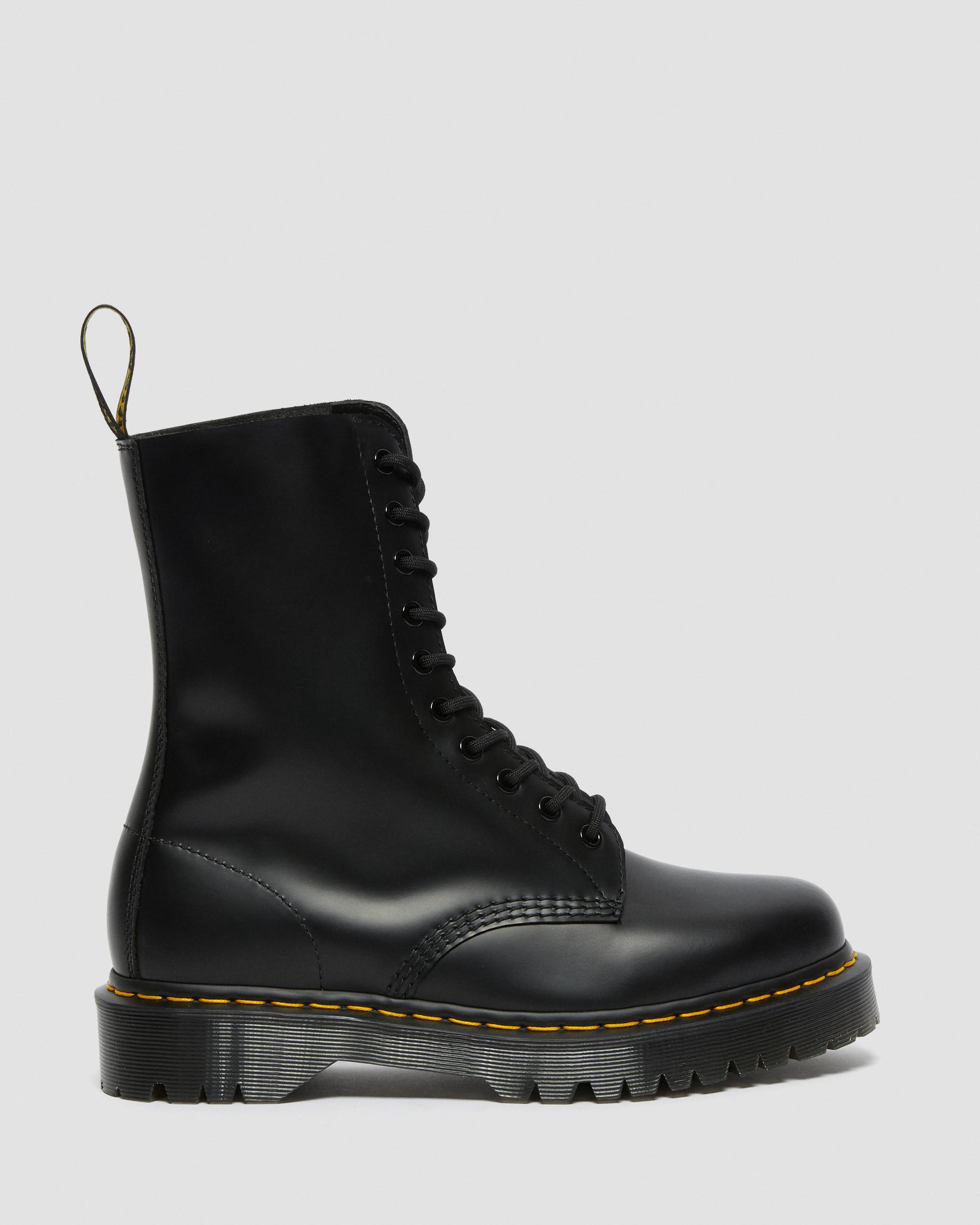 1490 Bex Smooth Leather Mid Calf Boots | Dr. Martens