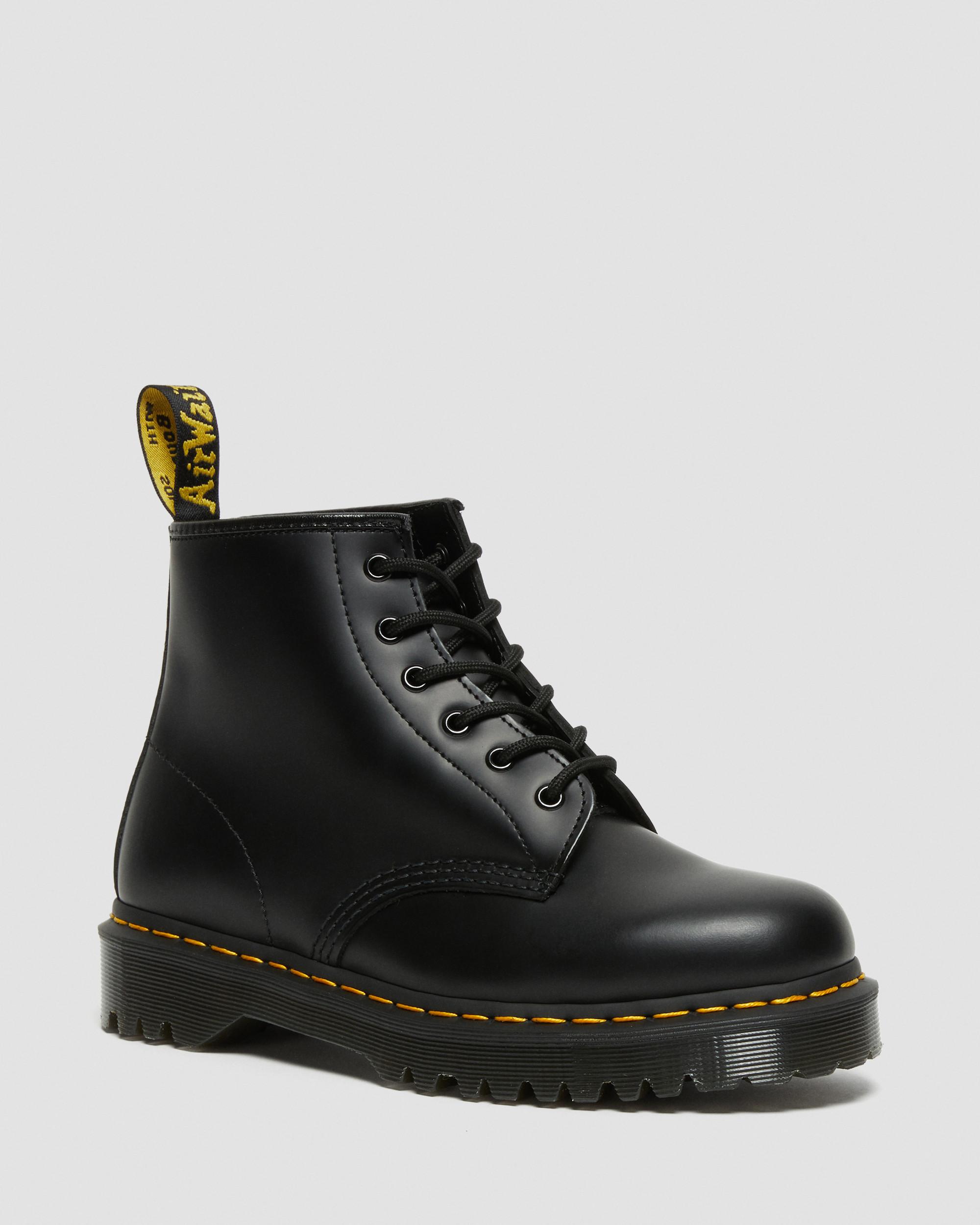 Jadon Boot Smooth Leather Platforms in Black | Dr. Martens