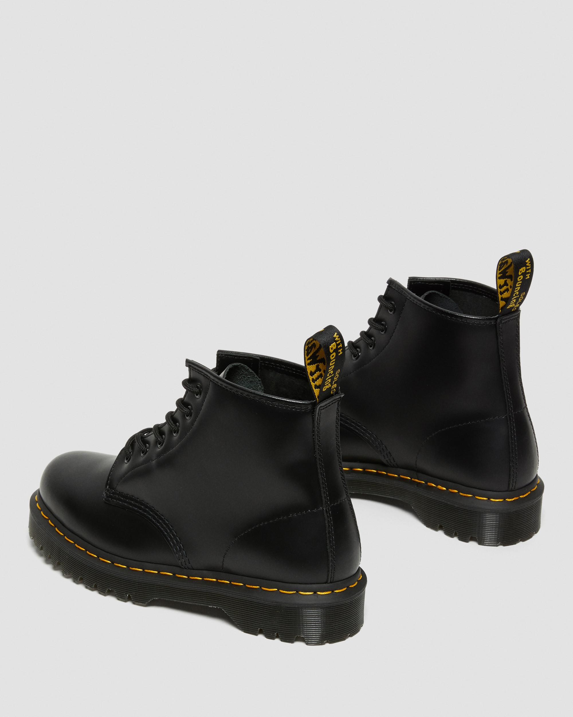 DR MARTENS 101 Bex Smooth Leather Ankle Boots