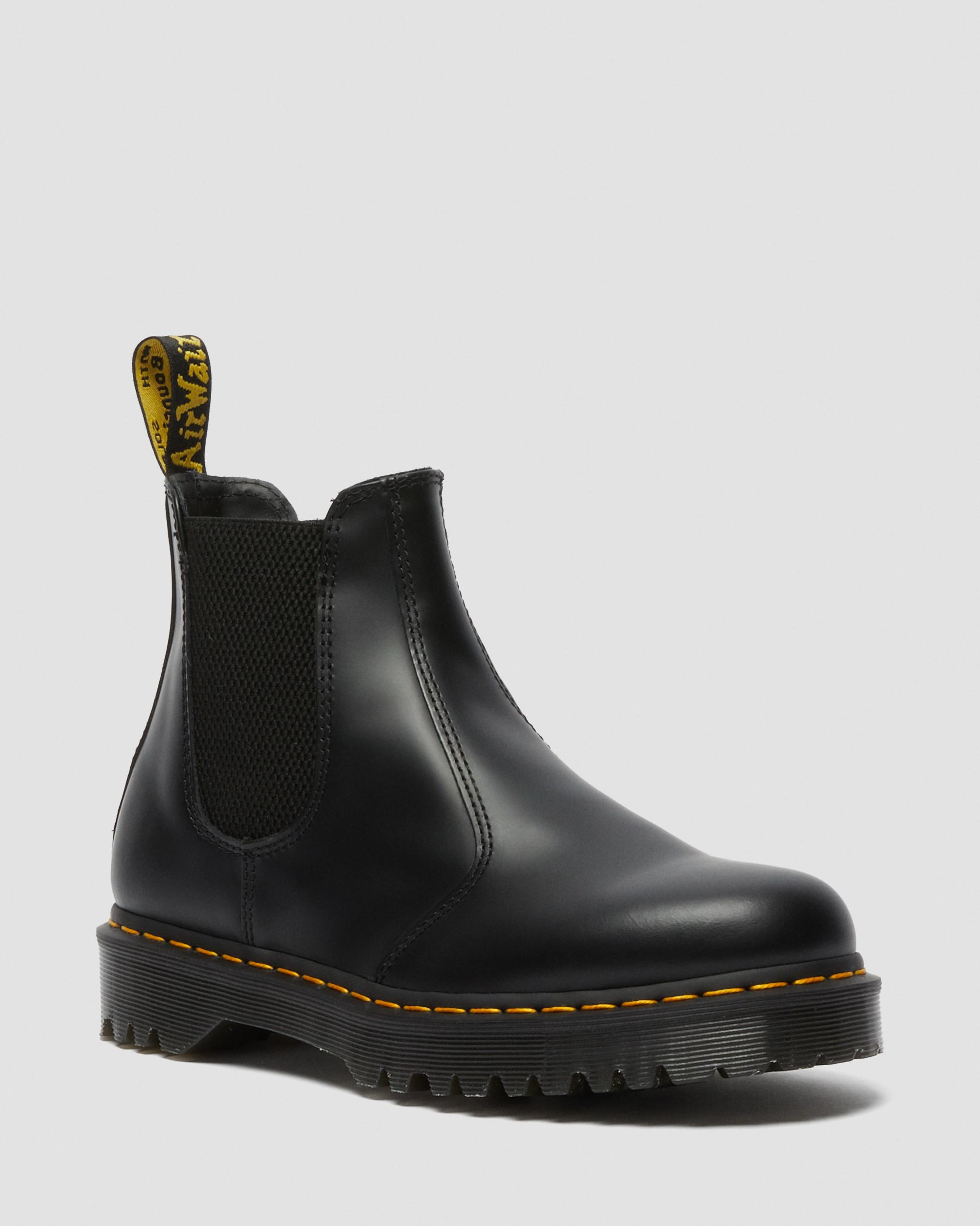 2976 Slip Resistant Leather Chelsea Boots in Black | Dr. Martens