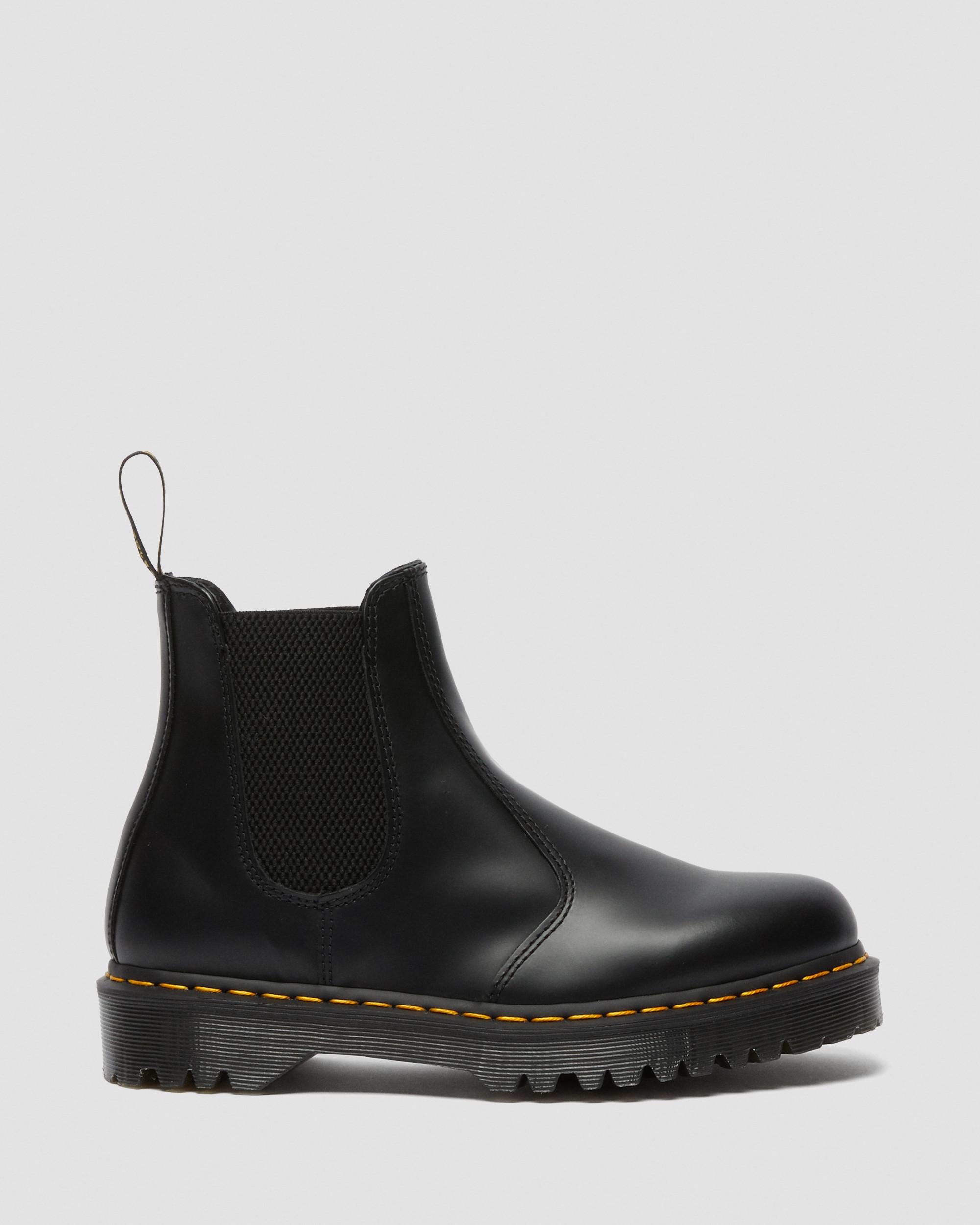 2976 Bex Smooth Leather Chelsea Boots in Black