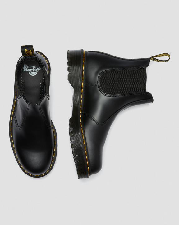 2976 Bex Chelsea-støvler i Smooth læder i sort2976 Bex Chelsea-støvler i Smooth læder Dr. Martens