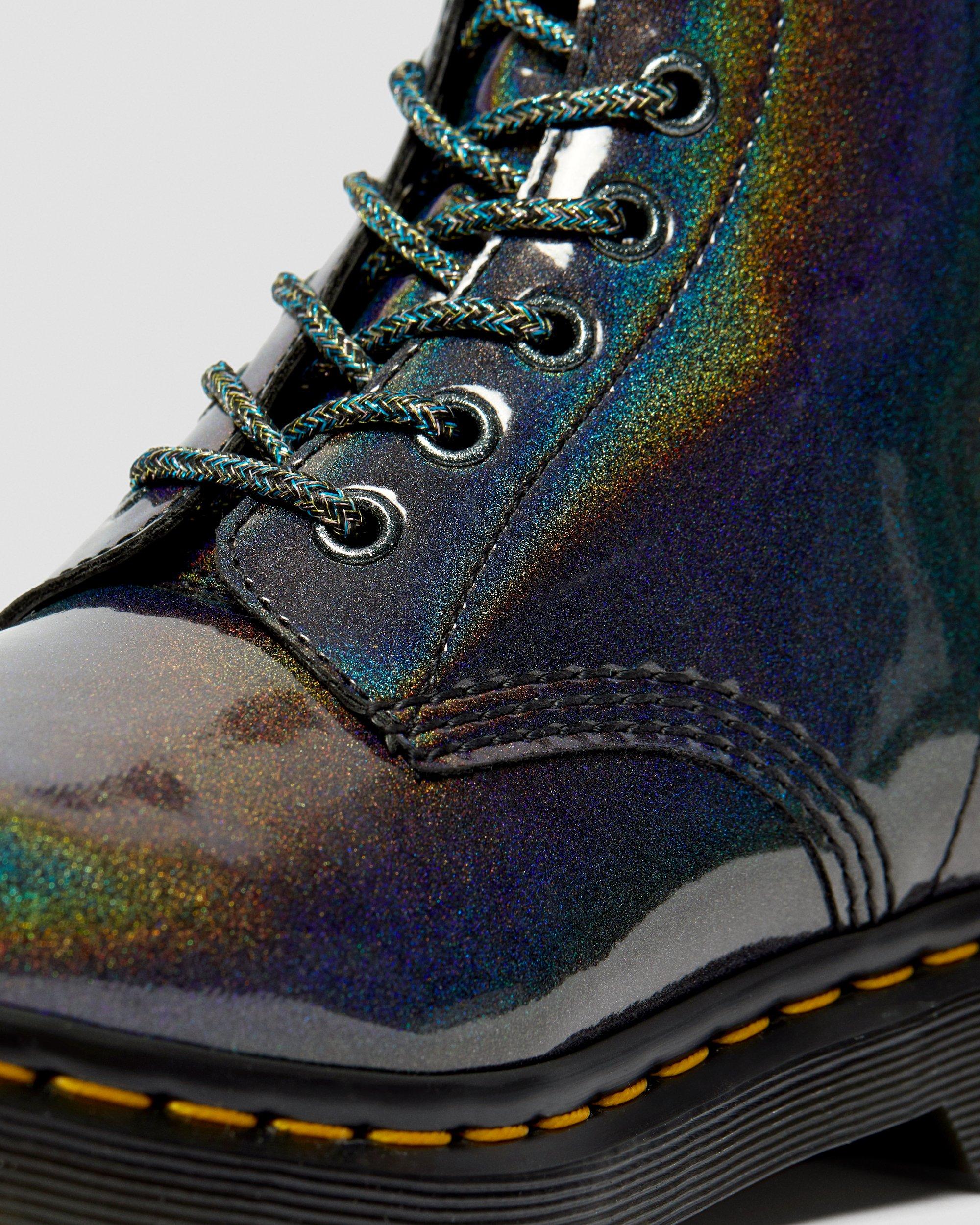 Vegan 1460 Pascal Lace Up Boots in GUNMETAL | Dr. Martens™