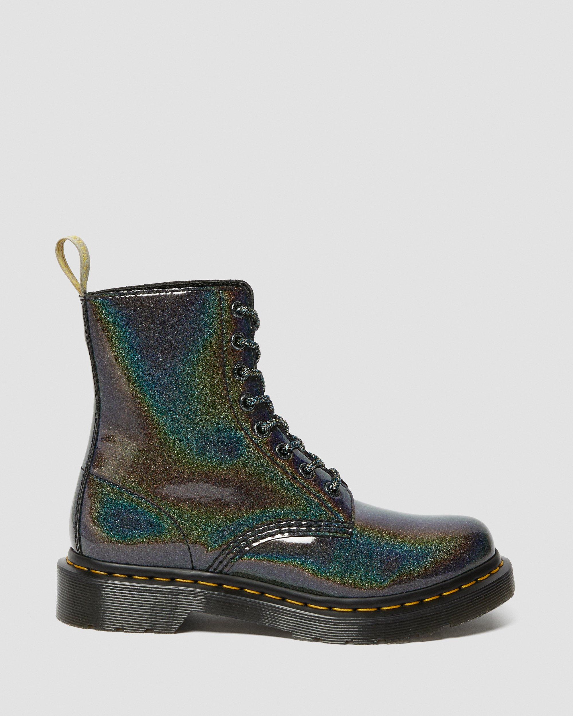 Vegan 1460 Pascal Lace Up Boots in GUNMETAL | Dr. Martens™