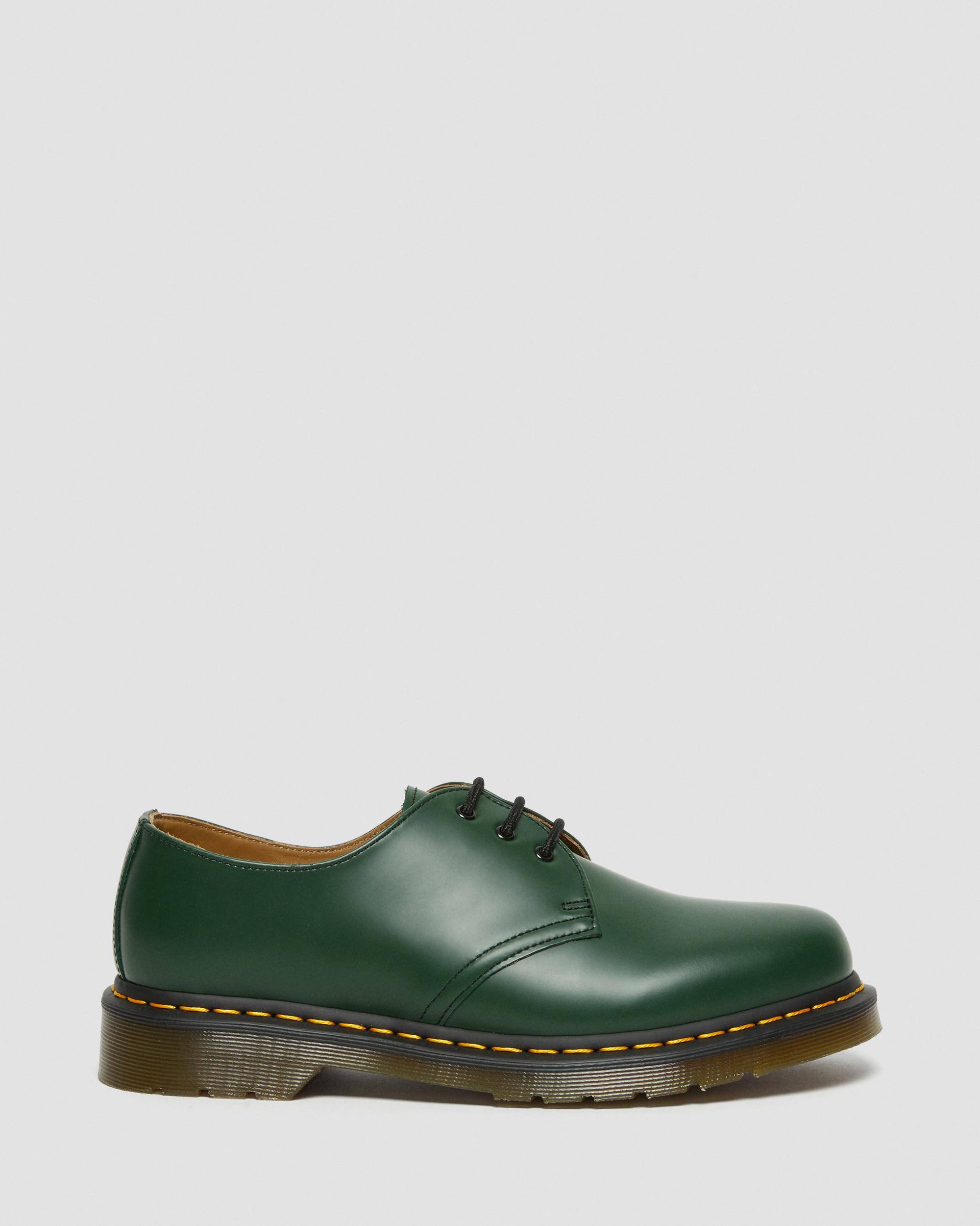 1461 Smooth Leather Oxford Shoes in Green