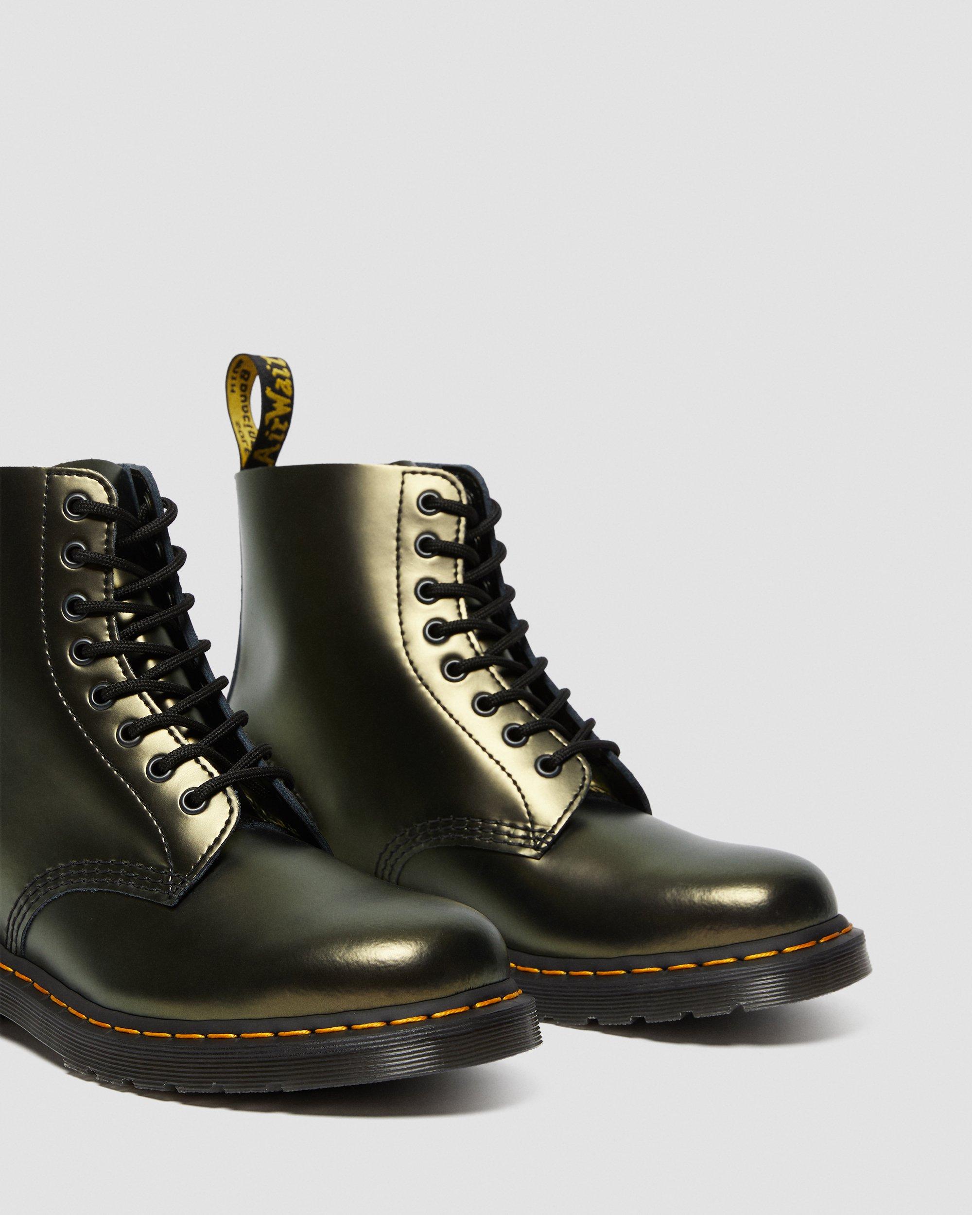 Koningin kleur Haalbaar 1460 Pascal Chroma Metallic Leather Boots | Dr. Martens