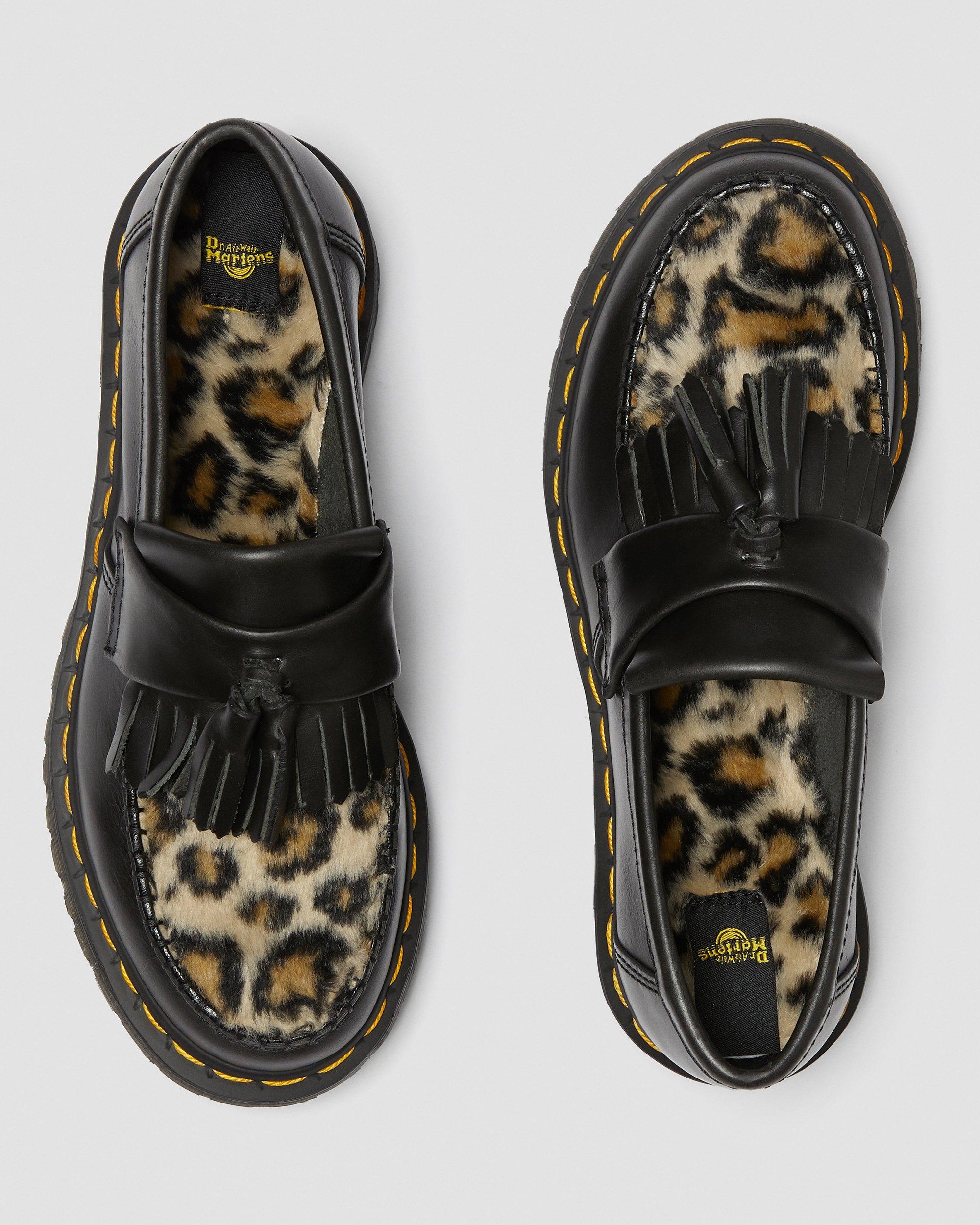 Dr. Martens Leopard and Black Loafers 1461 LEOPARD AND BLACK OXFORD DR MARTENS – Posers Hollywood main image 3