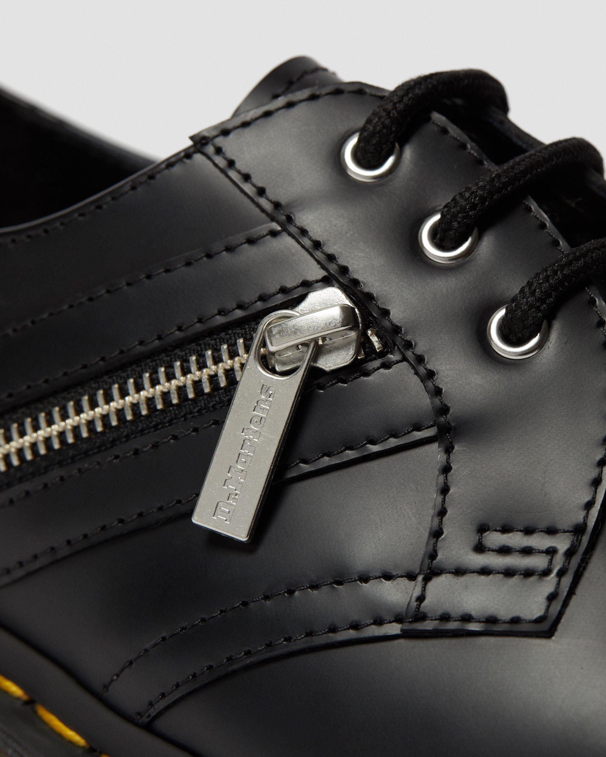 1461 Bex Zip Leather Shoes in BLACK | Dr. Martens™