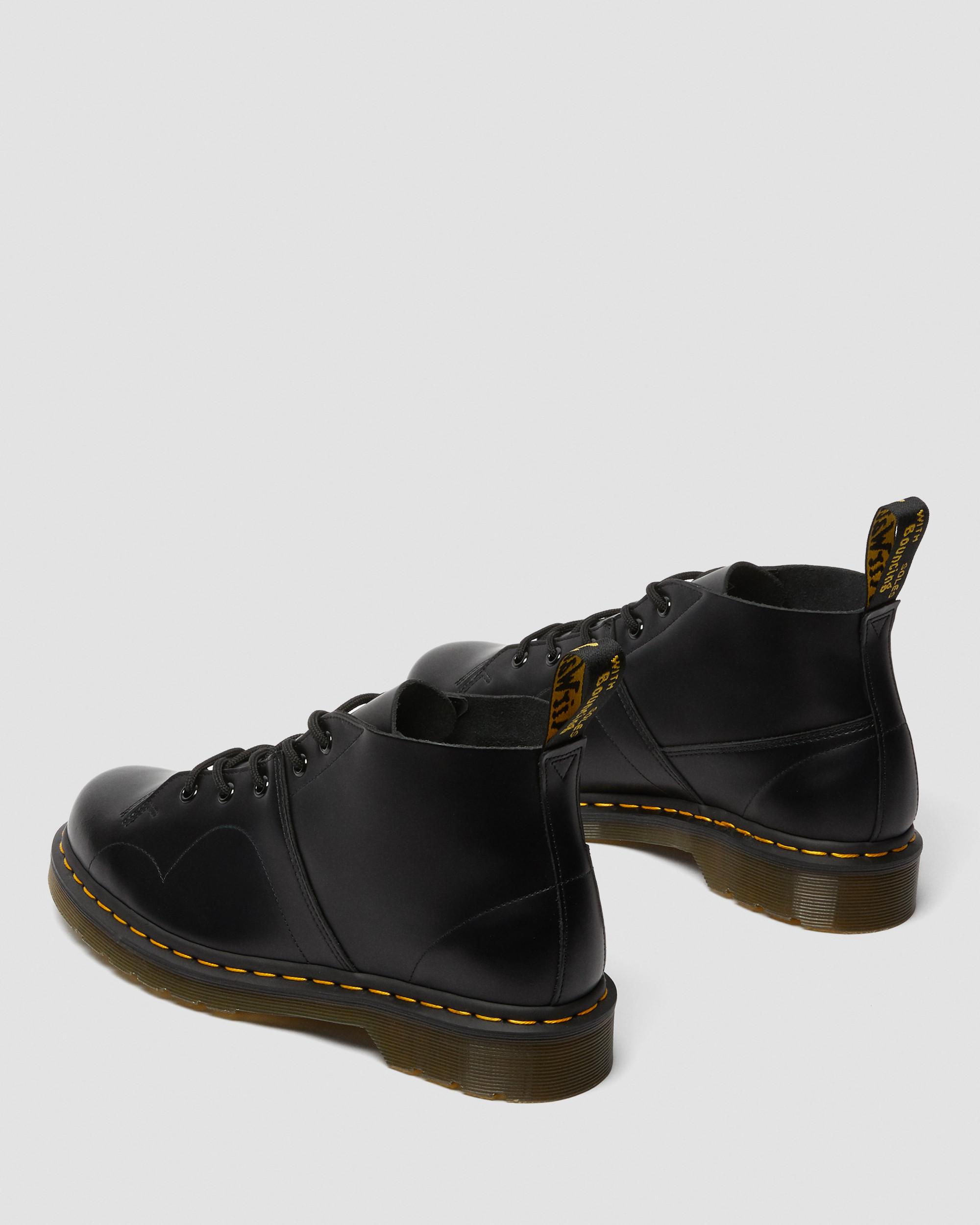 Dr Womens Shoes Boots Ankle boots Martens Leather Dr Martens Church Monkey Smooth Boots in Black 