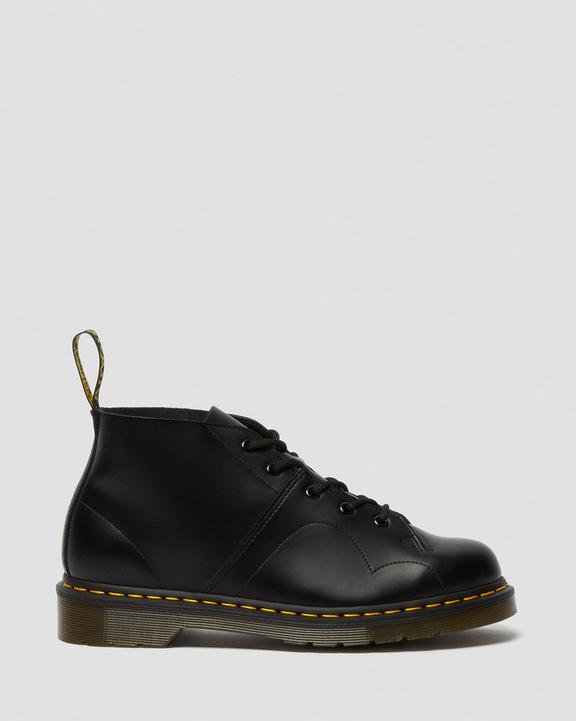 Church Smooth Leather Monkey Boots in Black | Dr. Martens Church Smooth Leather Monkey Boots in Black | Dr. Martens