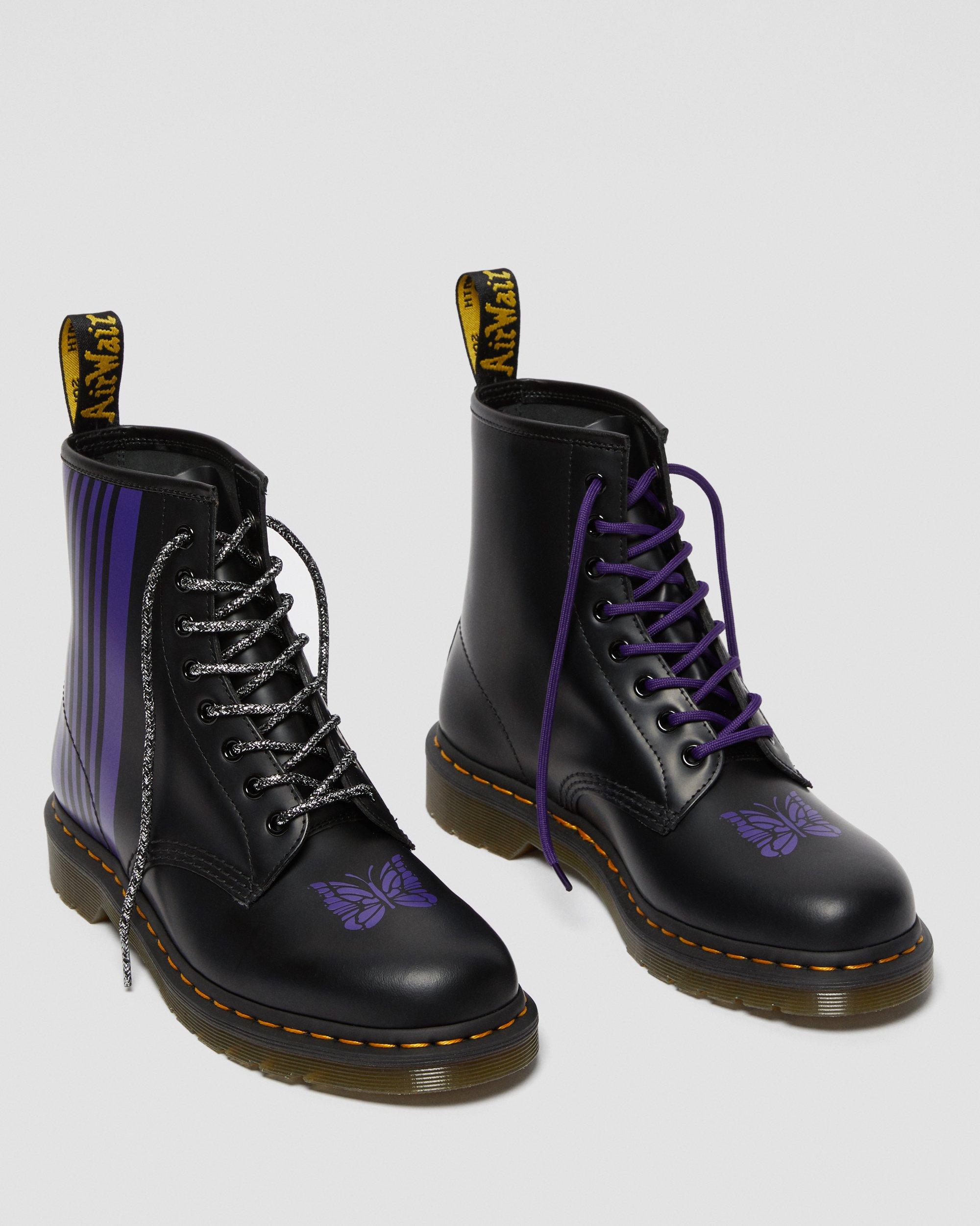 1460 Needles Leather Lace Up Boots | Dr. Martens