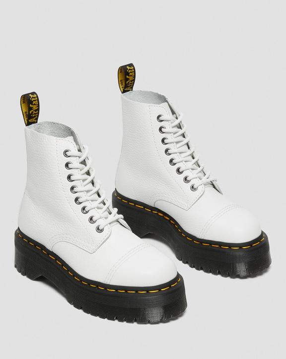 Sinclair-platformstøvler i Milled Nappa-læderSinclair-platformstøvler i Milled Nappa-læder Dr. Martens