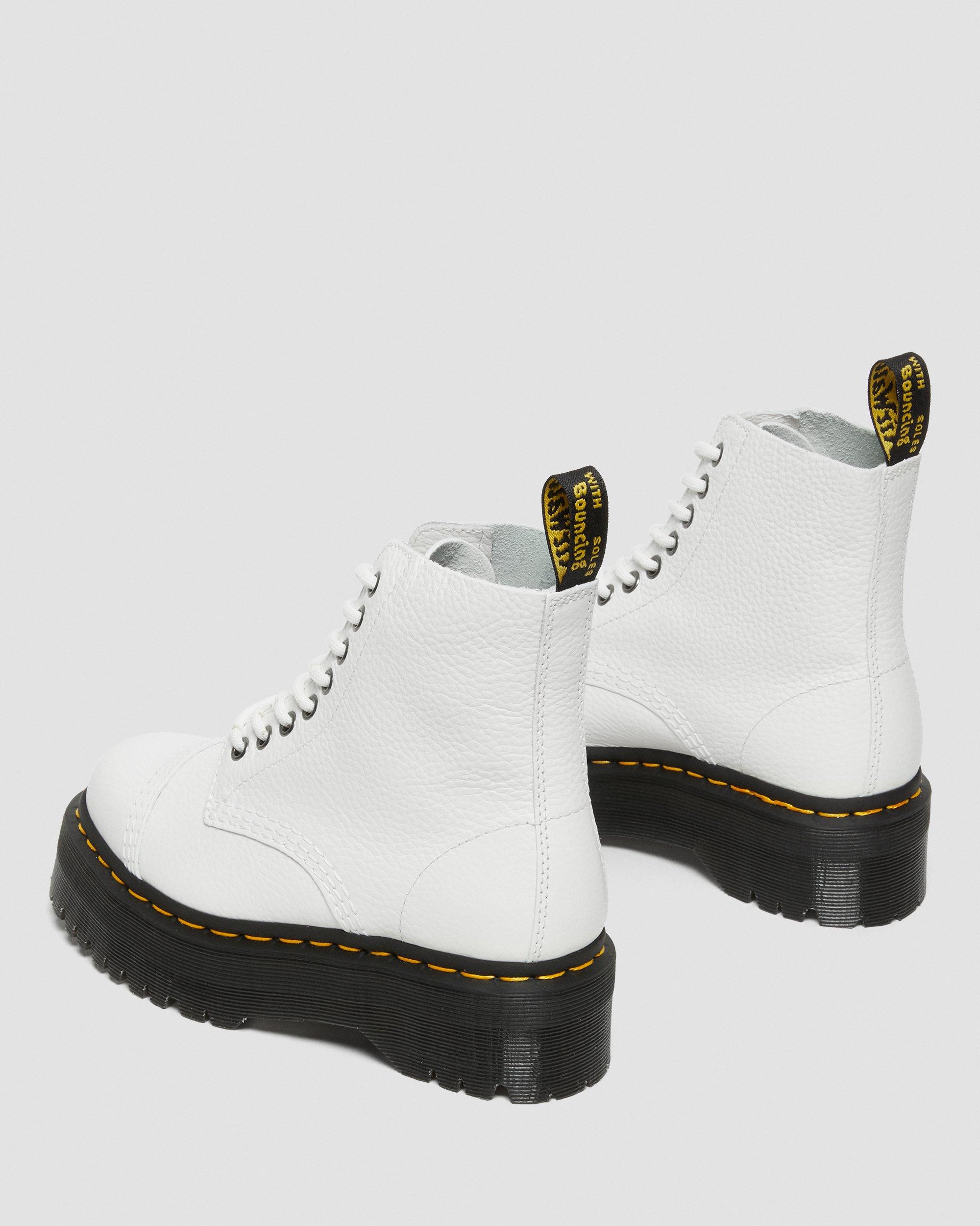Botas con plataforma Sinclair de piel Milled Nappa