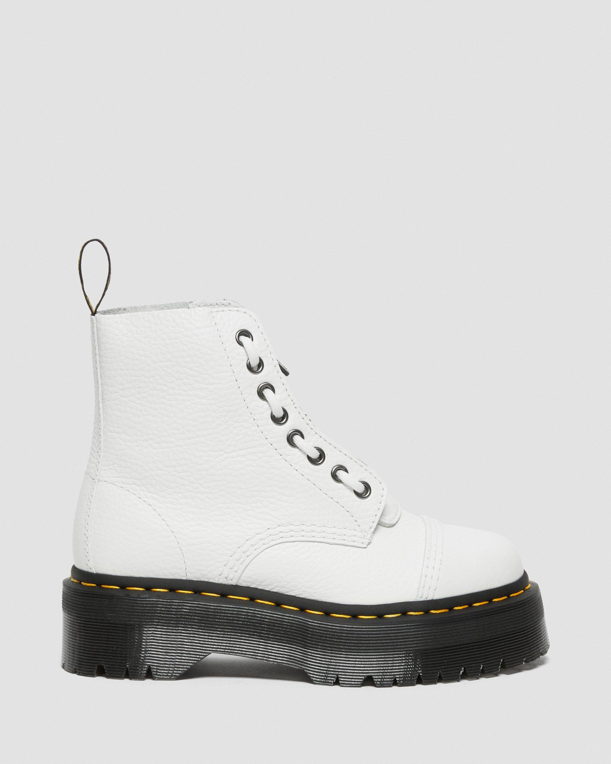 DR MARTENS Sinclair Milled Nappa Leather Platform Boots