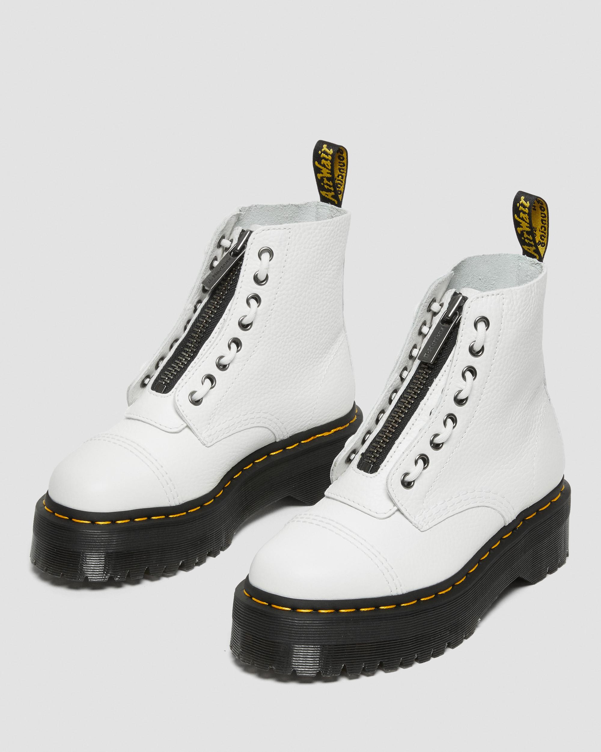Botas con plataforma Sinclair de piel Milled Nappa