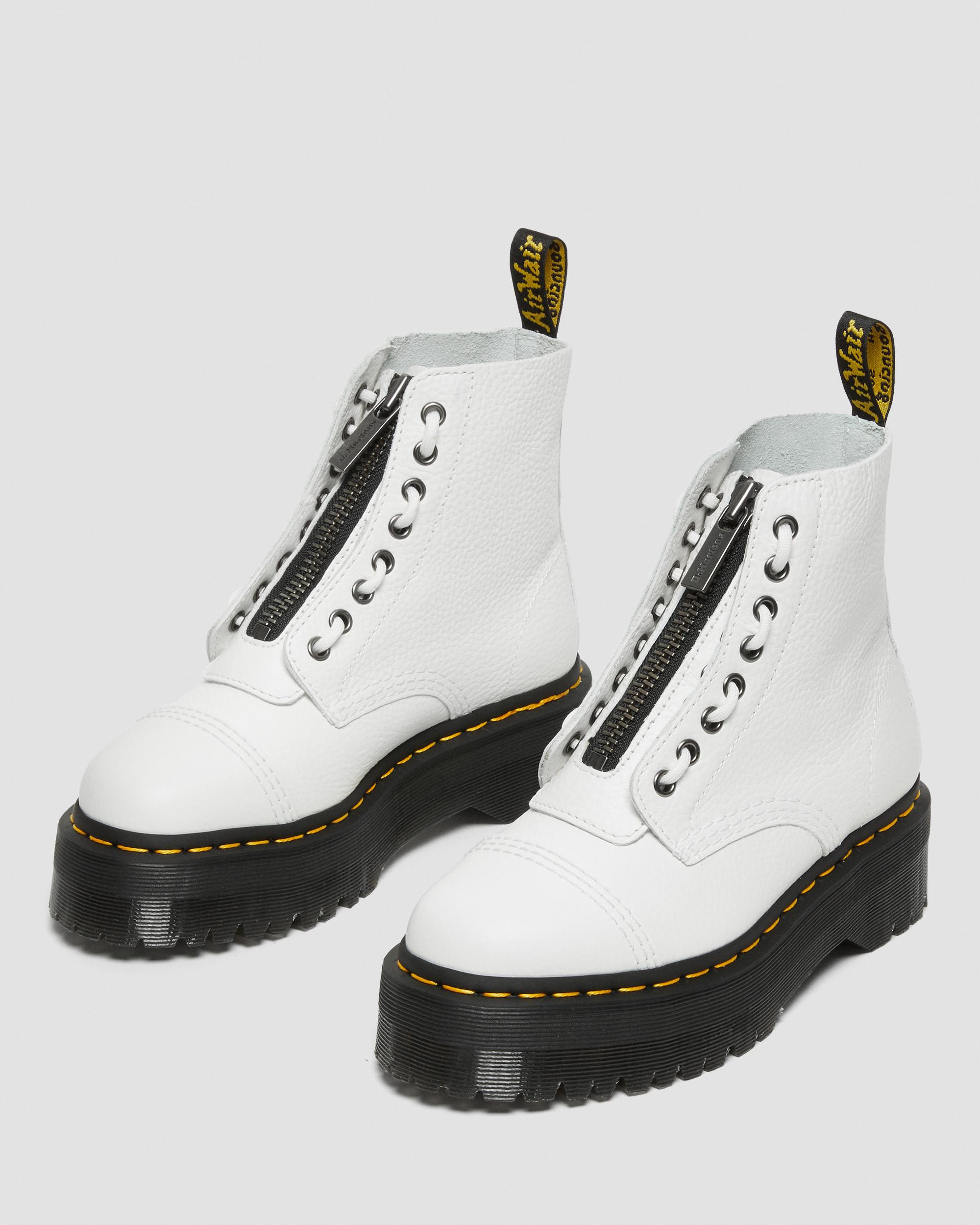 DR MARTENS Sinclair Milled Nappa Leather Platform Boots
