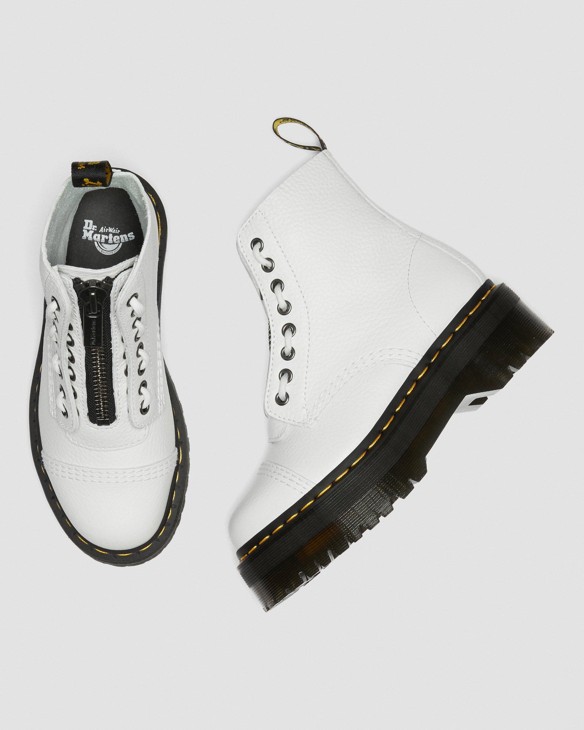 Botas con plataforma Sinclair de piel Milled Nappa