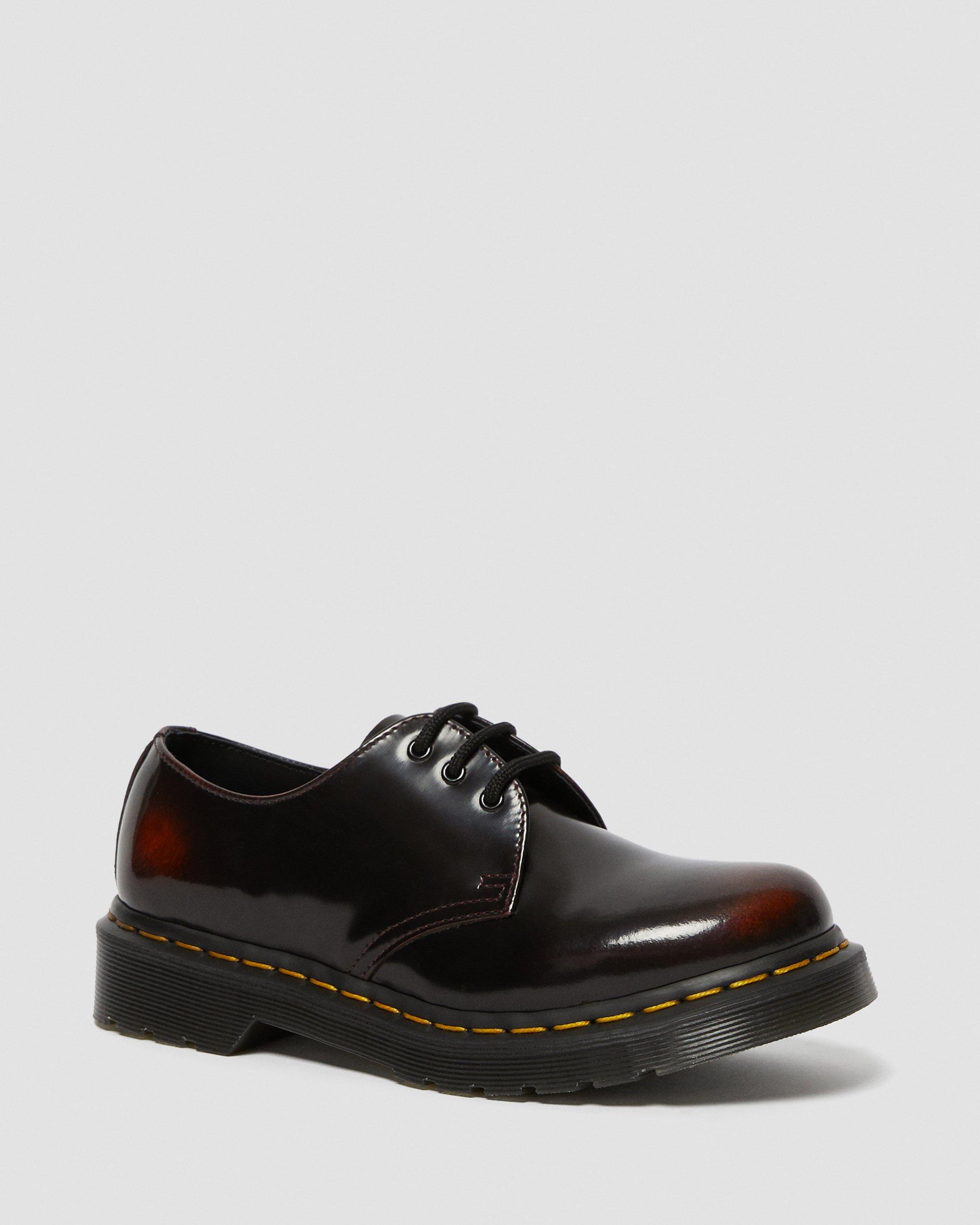 1461 Women's Arcadia Leather Oxford Shoes in CHERRY RED | Dr. Martens™