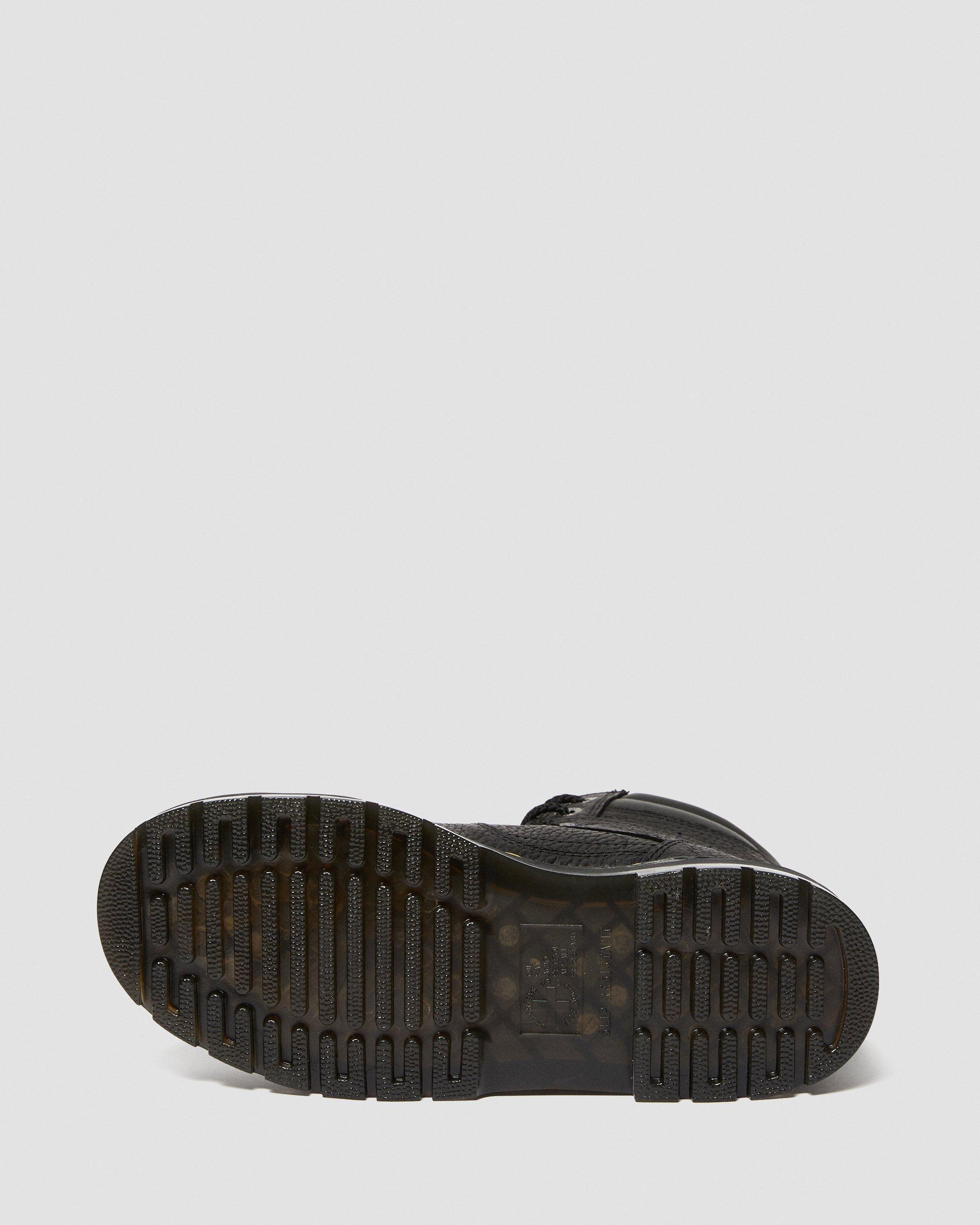 Pitch Steel Toe Leather Boots in BLACK | Dr. Martens™