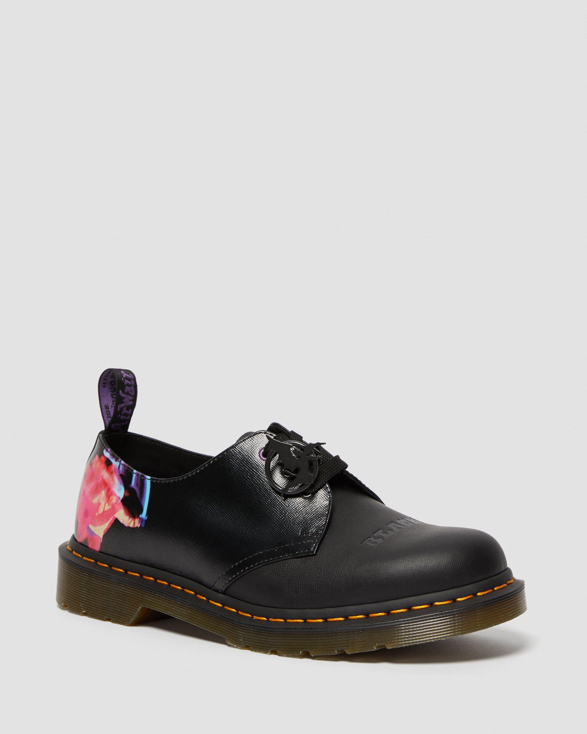 1461 Black Sabbath Lace Up Shoes in BLACK+MULTI | Dr. Martens™