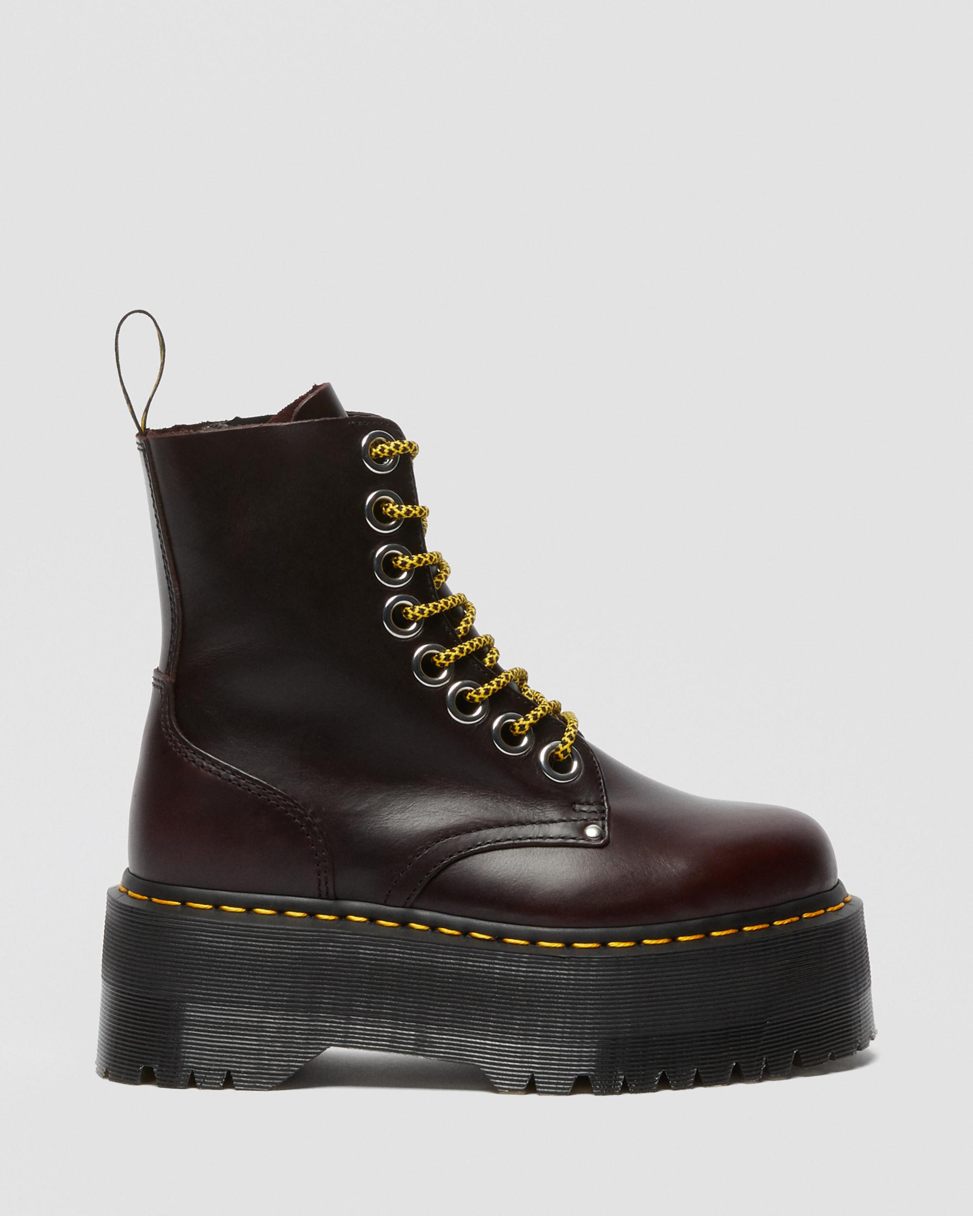 JADON MAX PLATFORM BOOTS in OXBLOOD | Dr. Martens™