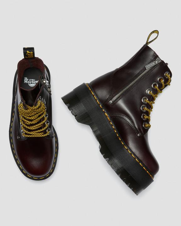 Jadon Max Women's Leather Platform Boots | Dr. Martens