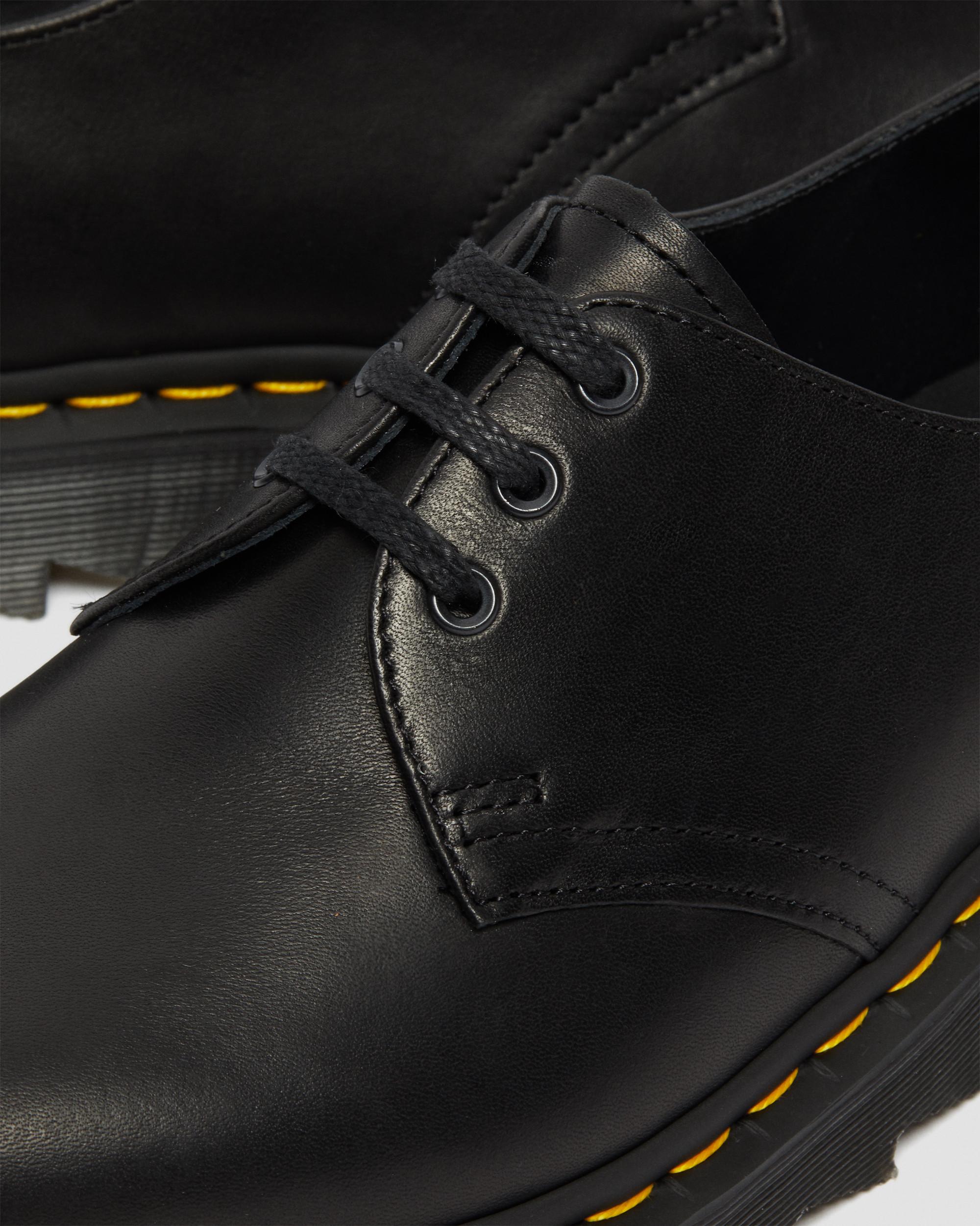 1461 Ziggy Leather Oxford Shoes in BLACK | Dr. Martens™