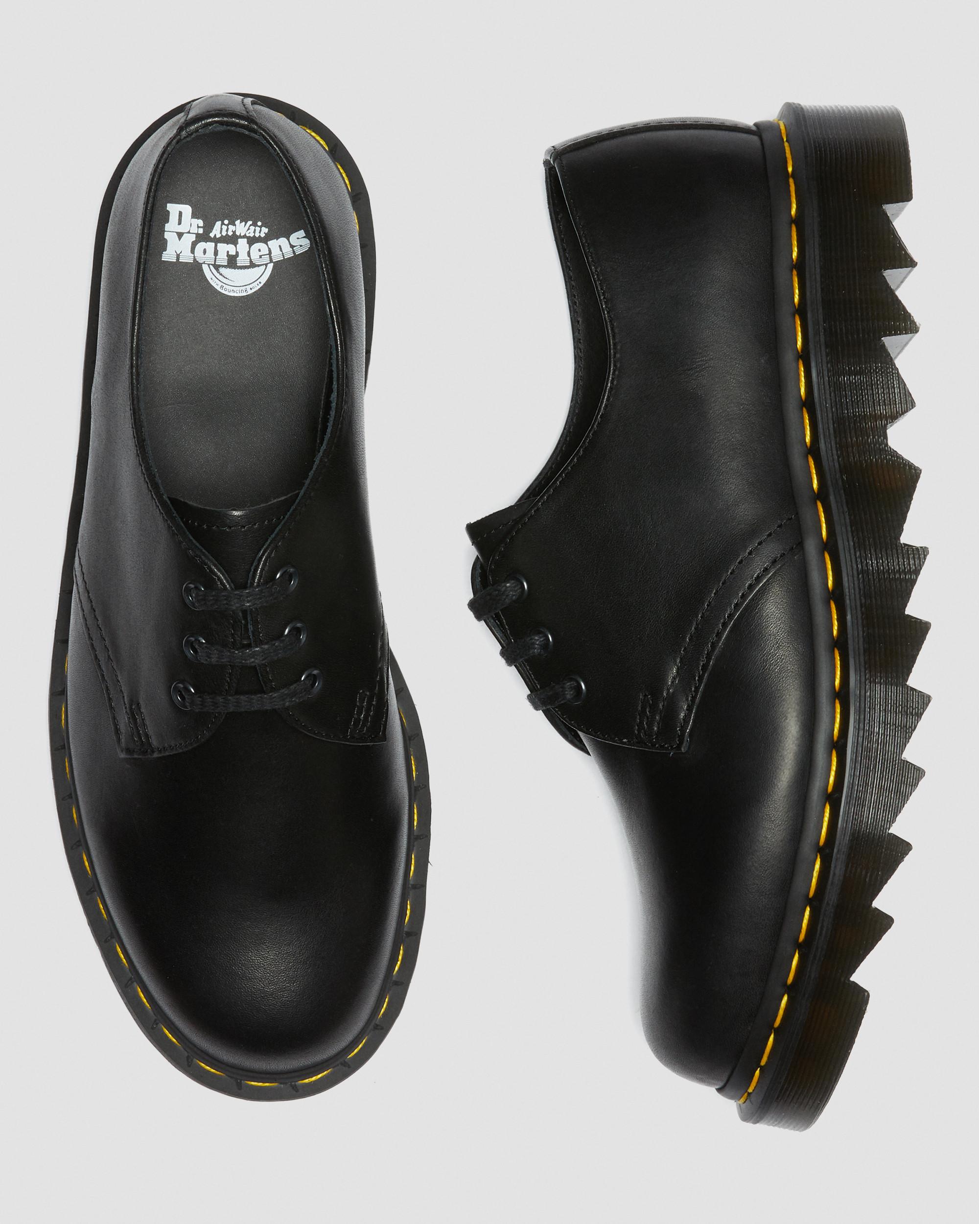 1461 Ziggy Leather Oxford Shoes in BLACK | Dr. Martens™