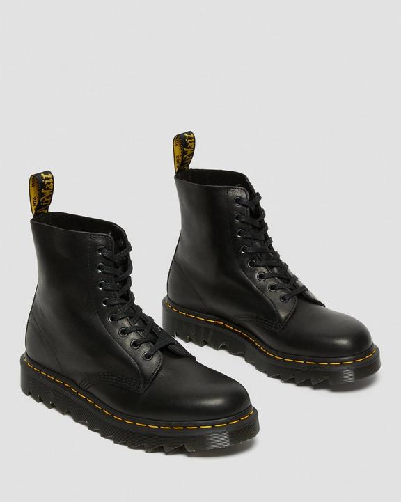 1460 Pascal Ziggy Leather Lace Up Boots in Black | Dr. Martens 1460 Pascal Ziggy Leather Lace Up Boots in Black | Dr. Martens