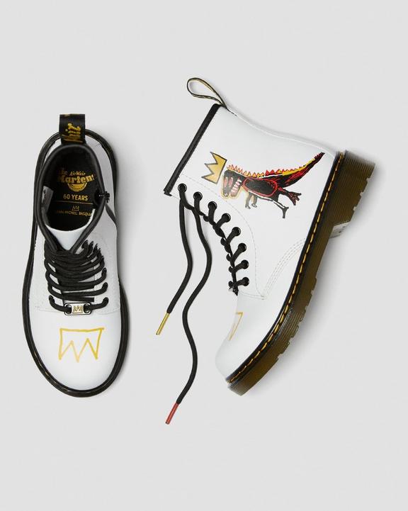 Junior 1460 Basquiat Leather Boots Dr. Martens