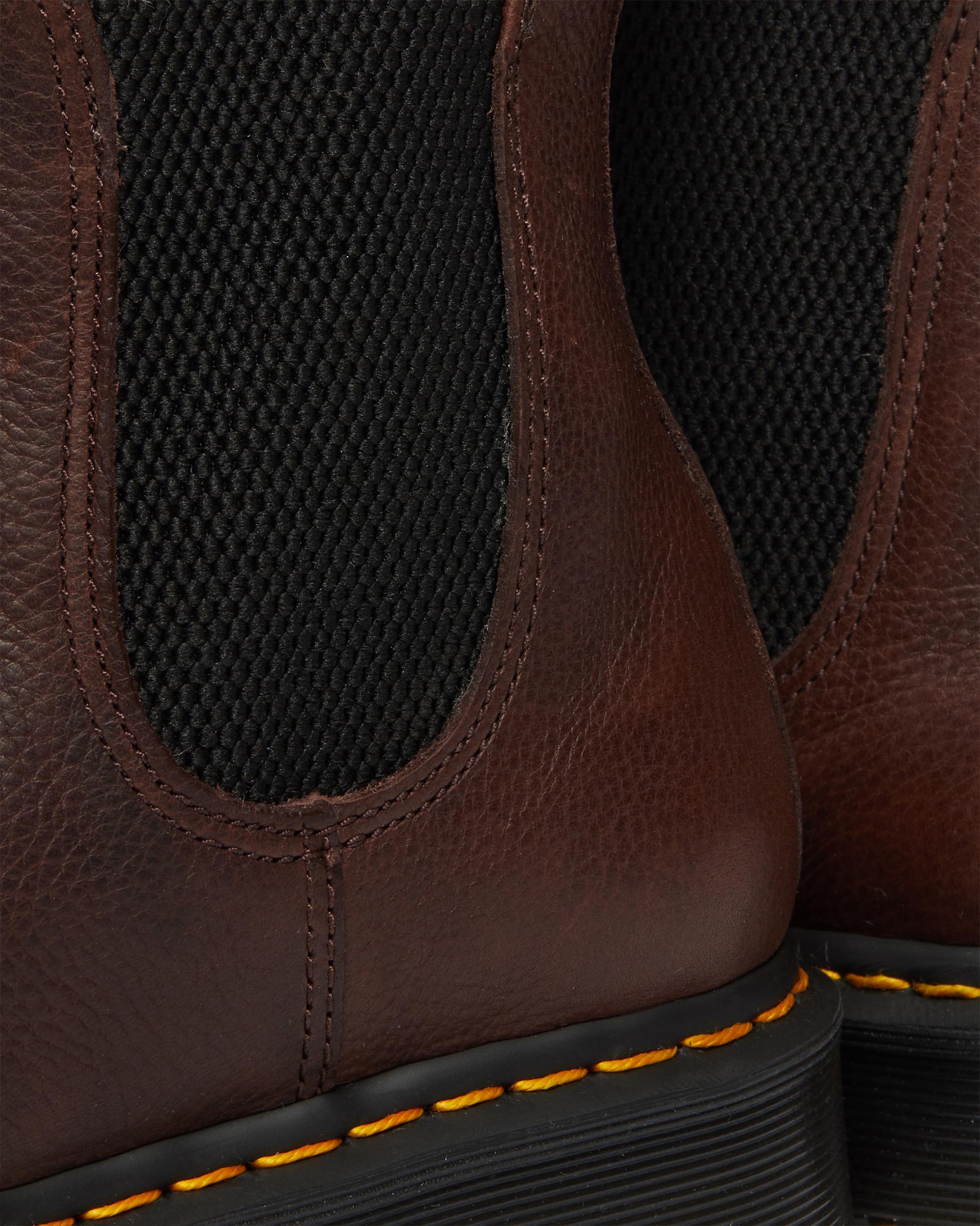 2976 Faux Fur Lined Chelsea Boots