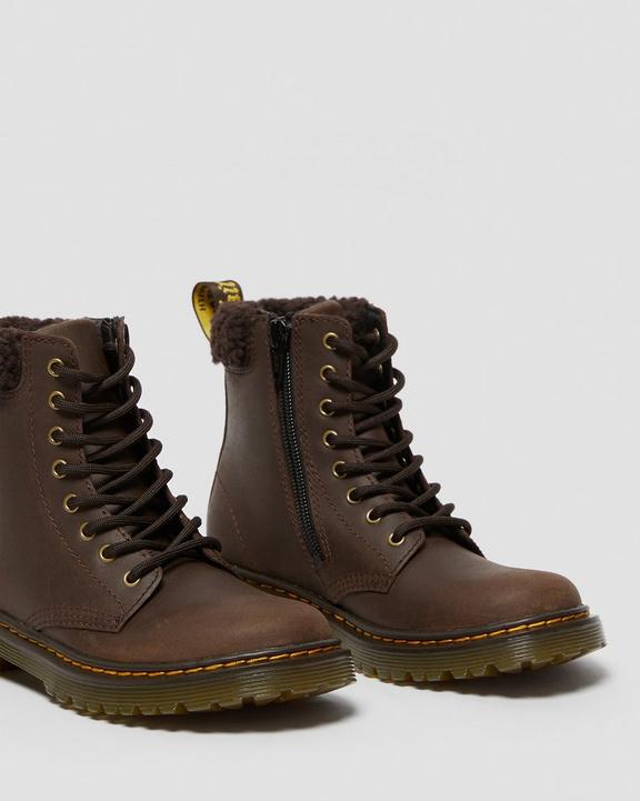 https://i1.adis.ws/i/drmartens/26340203.87.jpg?$large$Junior 1460 Fleece Lined Leather Boots Dr. Martens