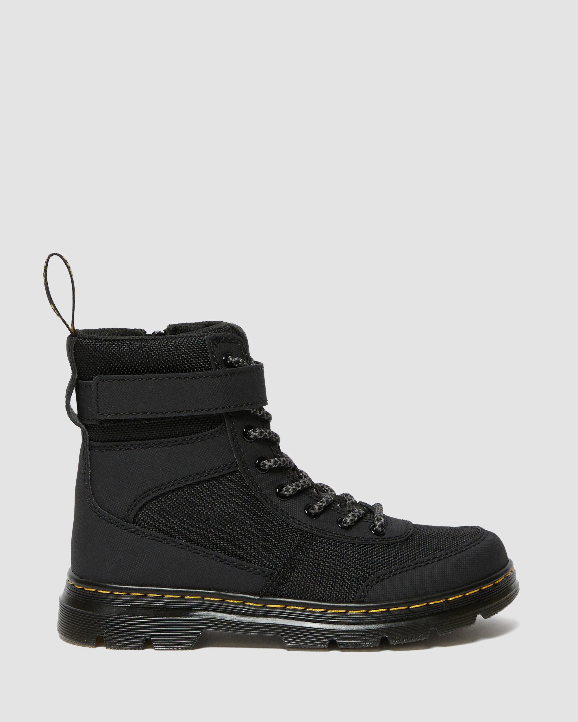 【CHU】Dr.Martens Junior Combs Tech Casual Boots in BLACK | Dr. Martens™