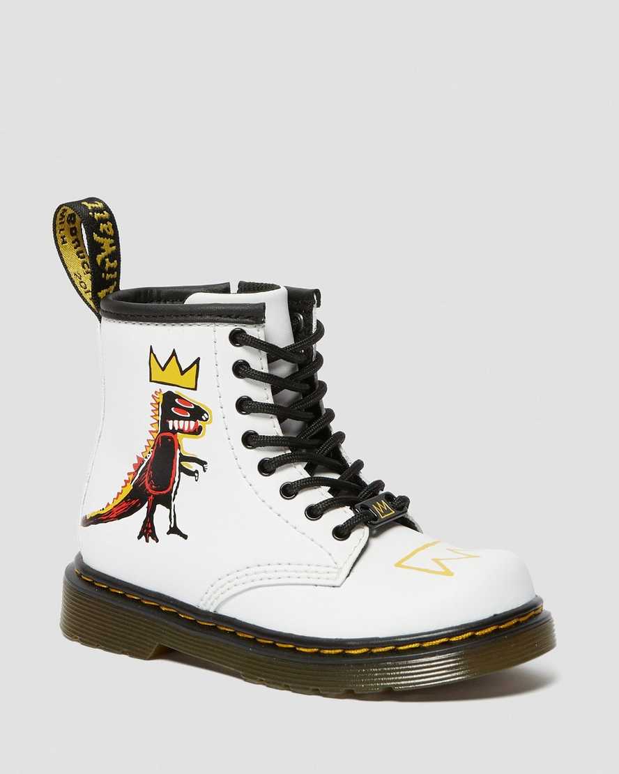 TODDLER 1460 BASQUIAT LEATHER BOOTS | Dr Martens