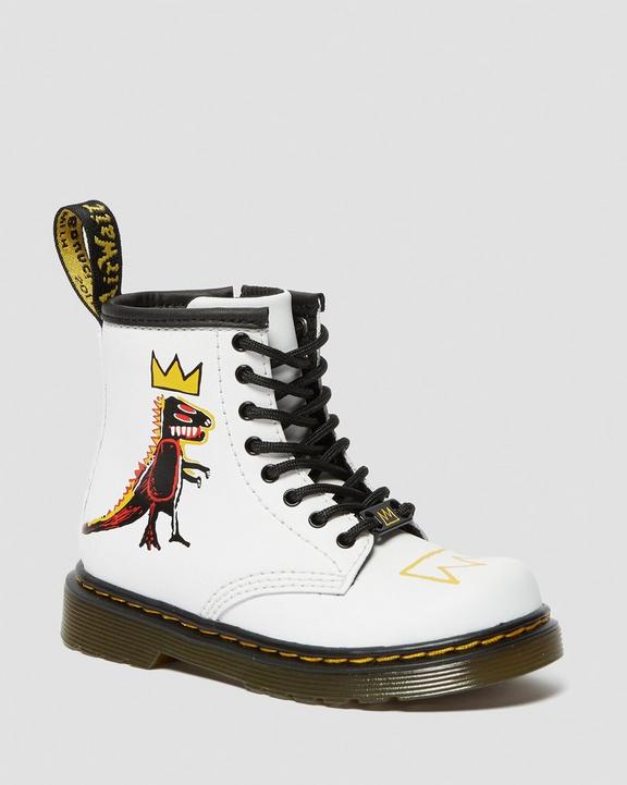 TODDLER 1460 BASQUIAT LEATHER BOOTS Dr. Martens