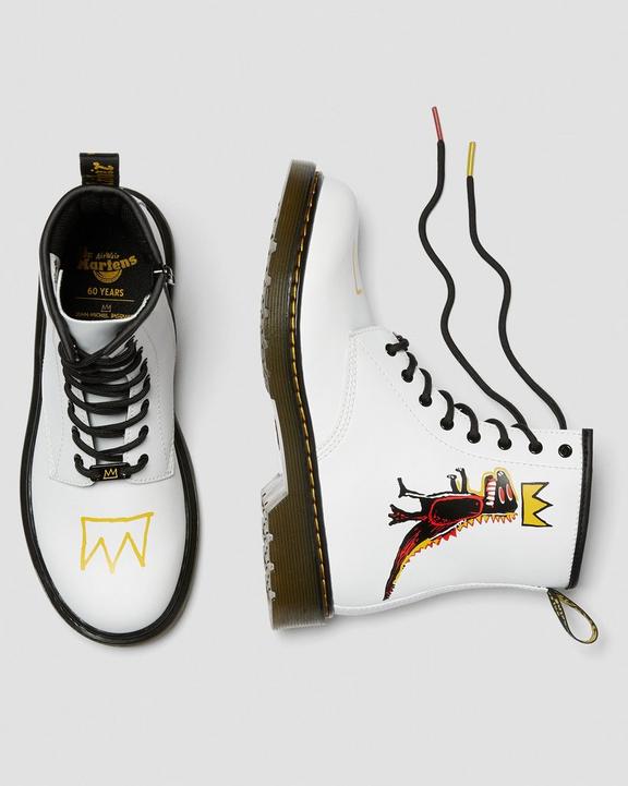 YOUTH 1460 BASQUIAT LEATHER LACE UP BOOTS Dr. Martens