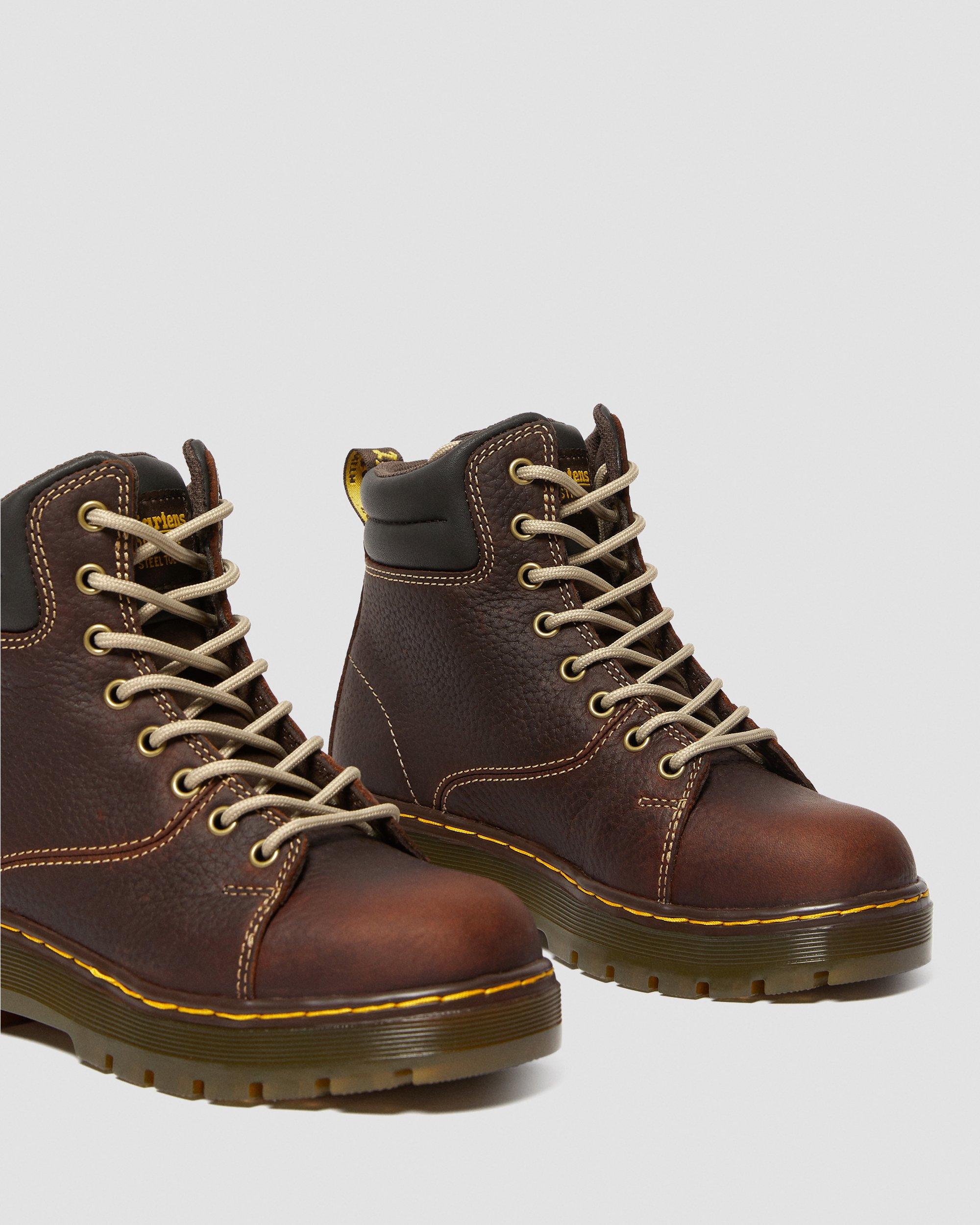 Gilbreth Women's Steel Toe Leather Work Boots | Dr. Martens