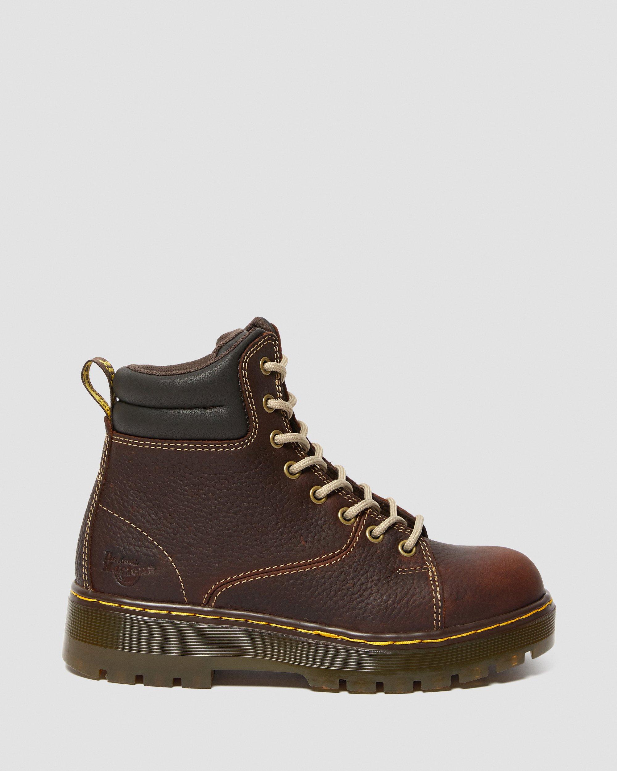 Gilbreth Women's Steel Toe Leather Work Boots | Dr. Martens